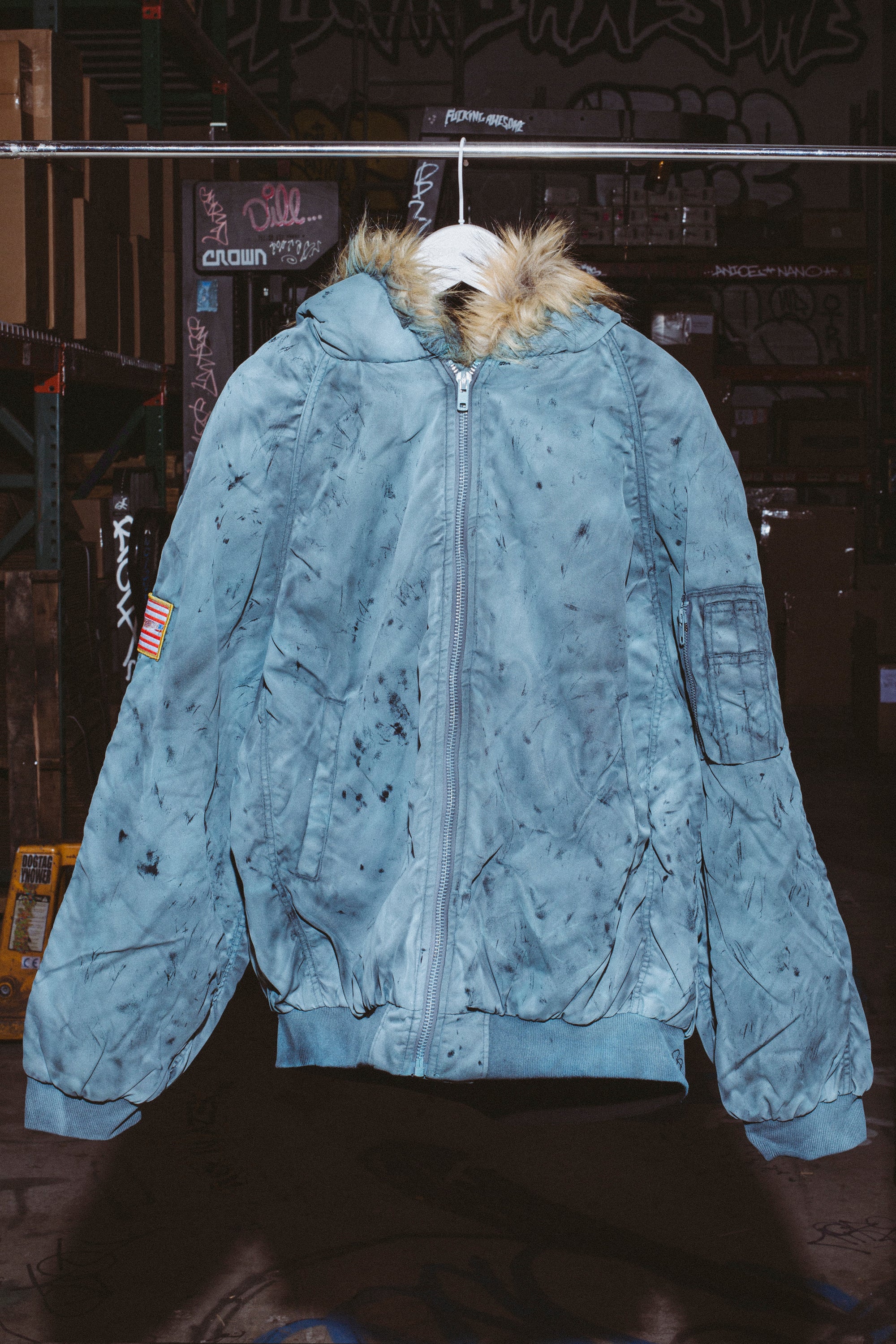 FUCKINGAWESOME 24fw ボンバージャケット Savie Hooded Bomber Jacket – Fucking Awesome