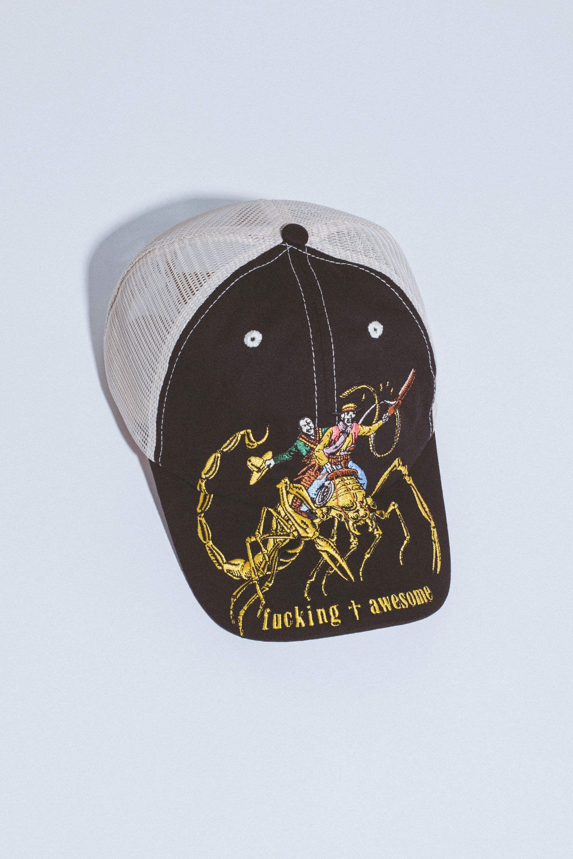Scorpion Mesh Trucker Hat – Fucking Awesome