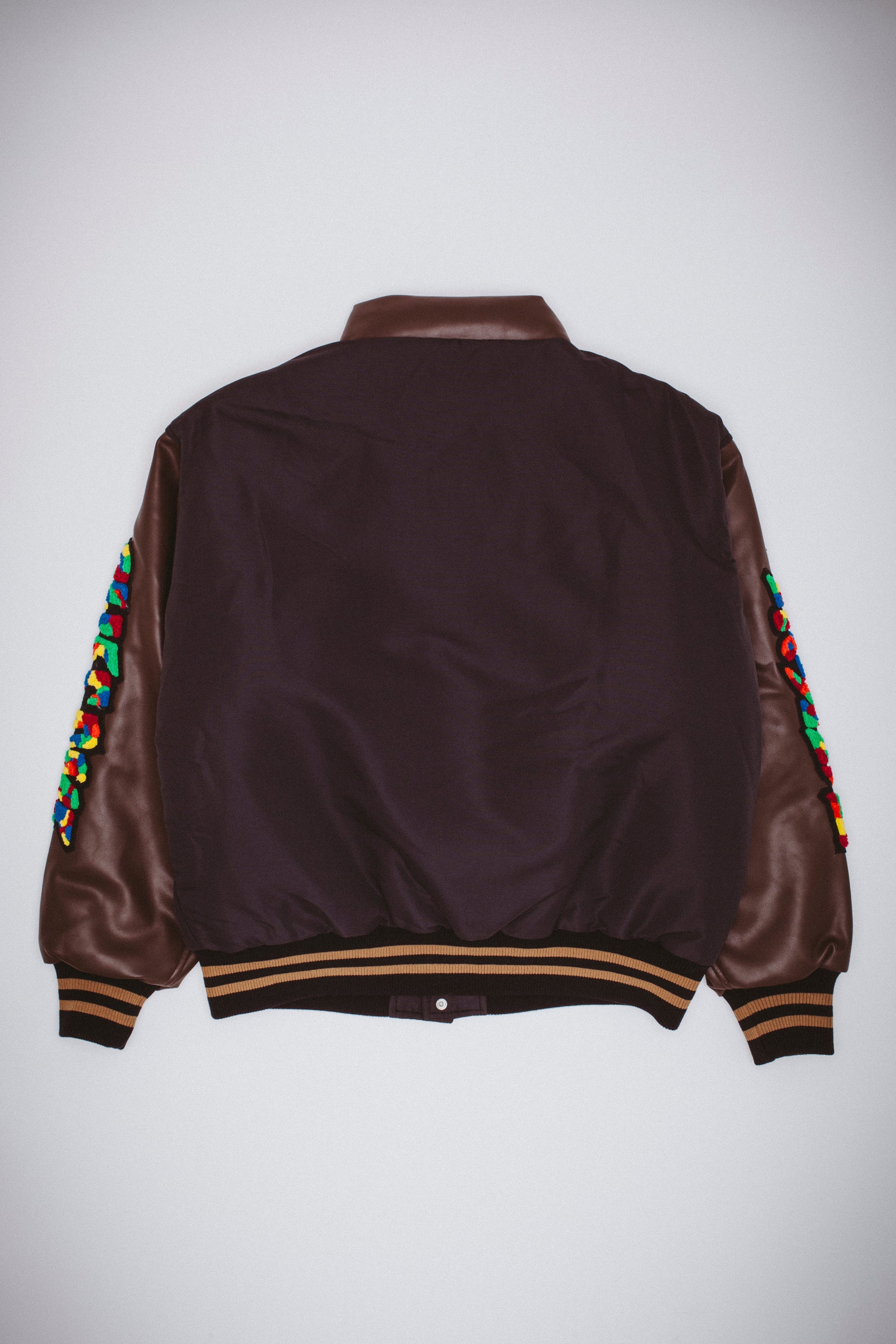Gum Stamp Chenille Varsity Puffer – Fucking Awesome