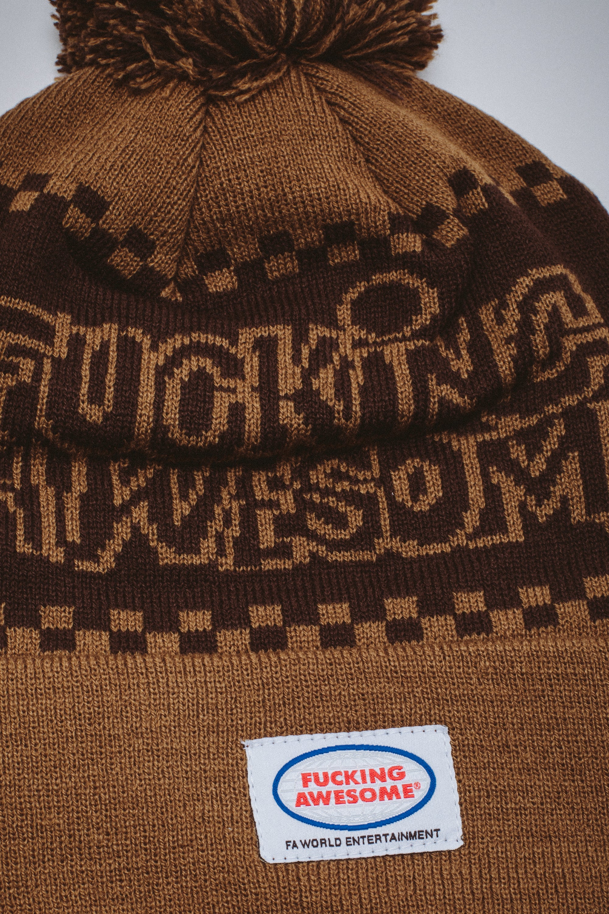 PBS Jacquard Ball Beanie – Fucking Awesome