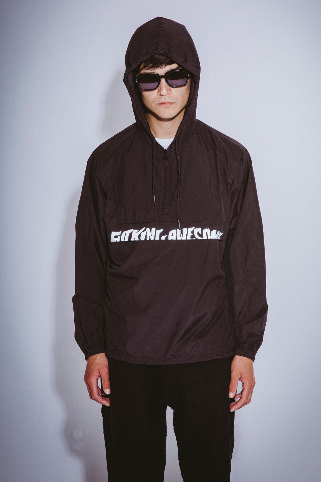 Cut Off Anorak Pullover