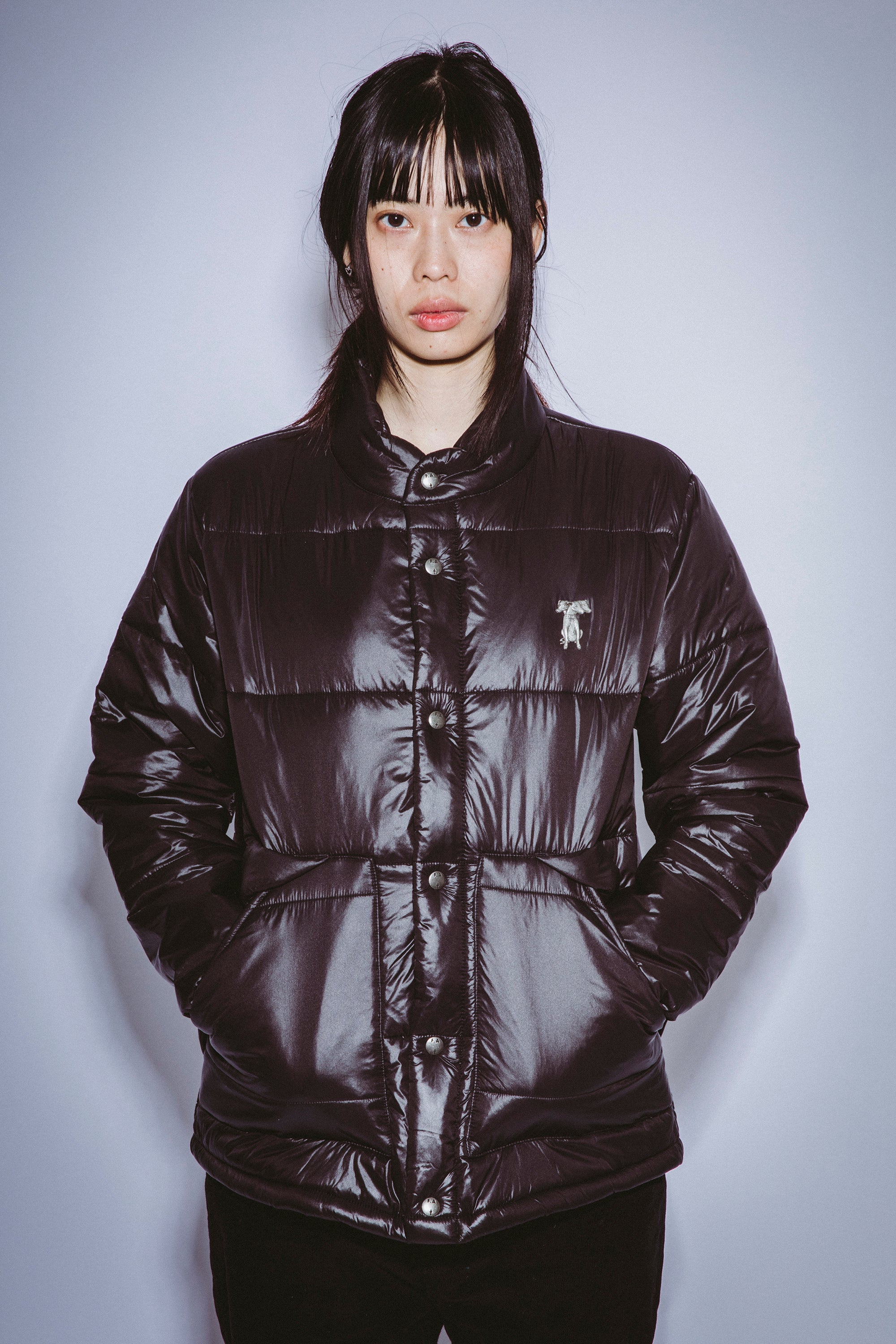 fucking awesome dill puffer jacket S着丈65cm