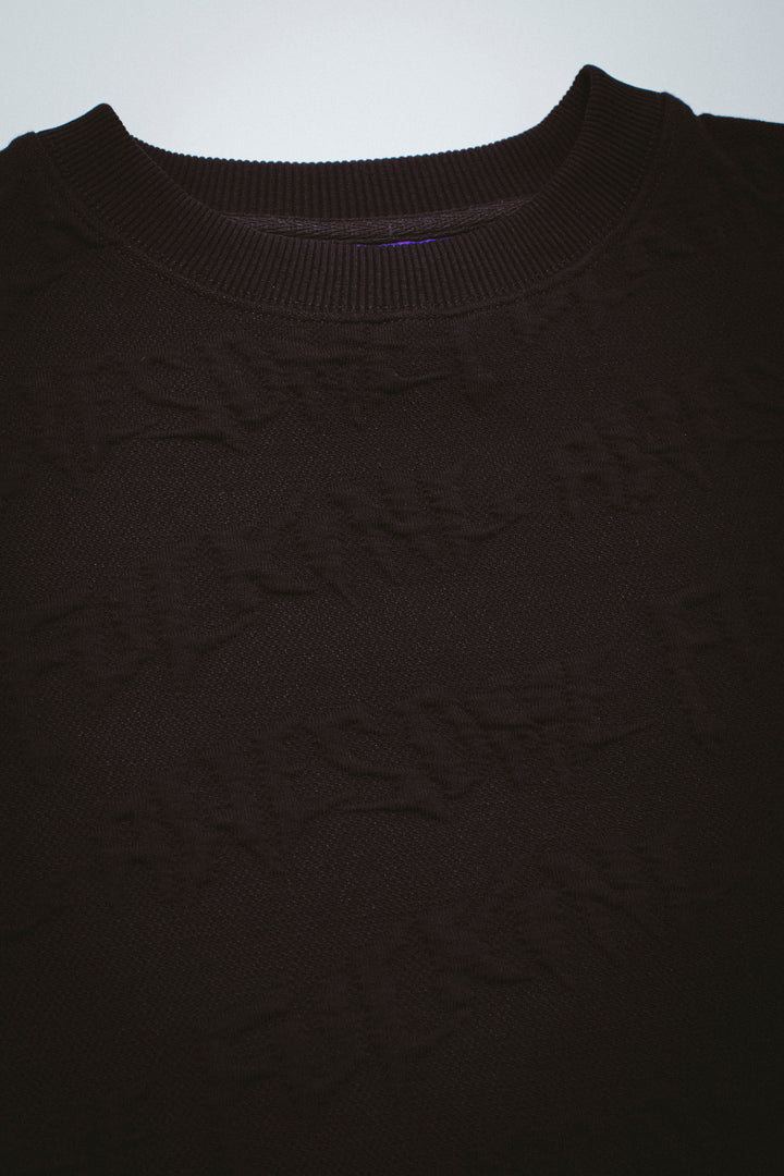 Fucking Awesome Jacquard Logo Crewneck Sweater Black XXL