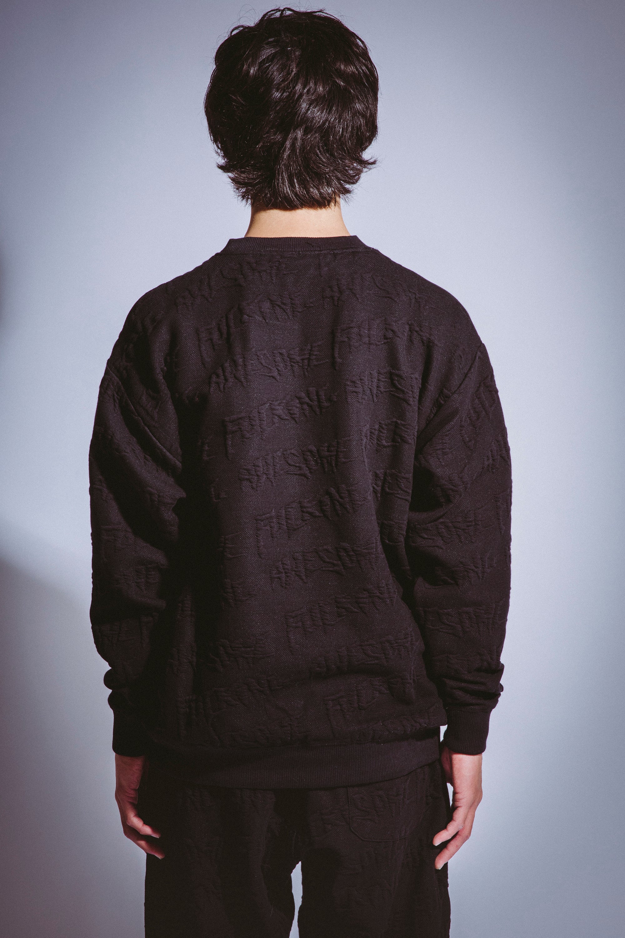 Jacquard Logo Crewneck Sweater – Fucking Awesome