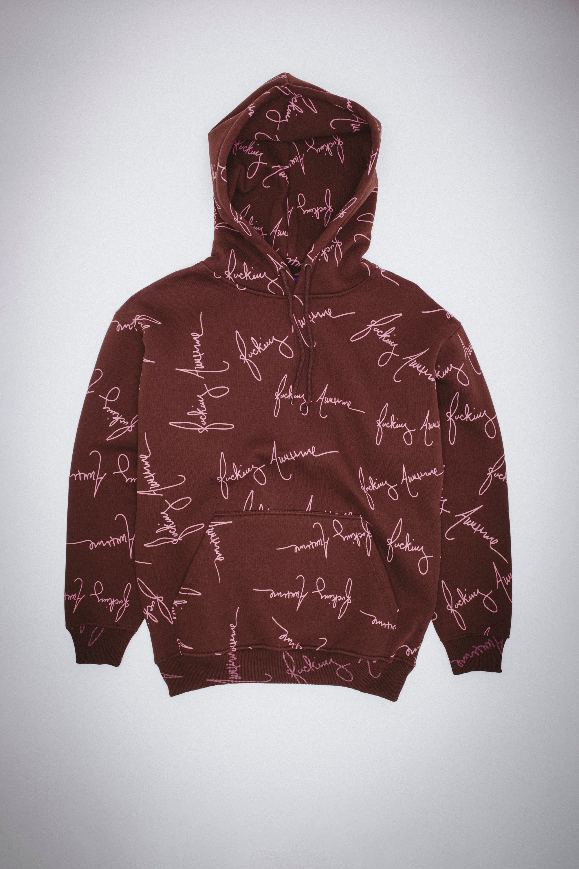 Cursive Hoodie – Fucking Awesome