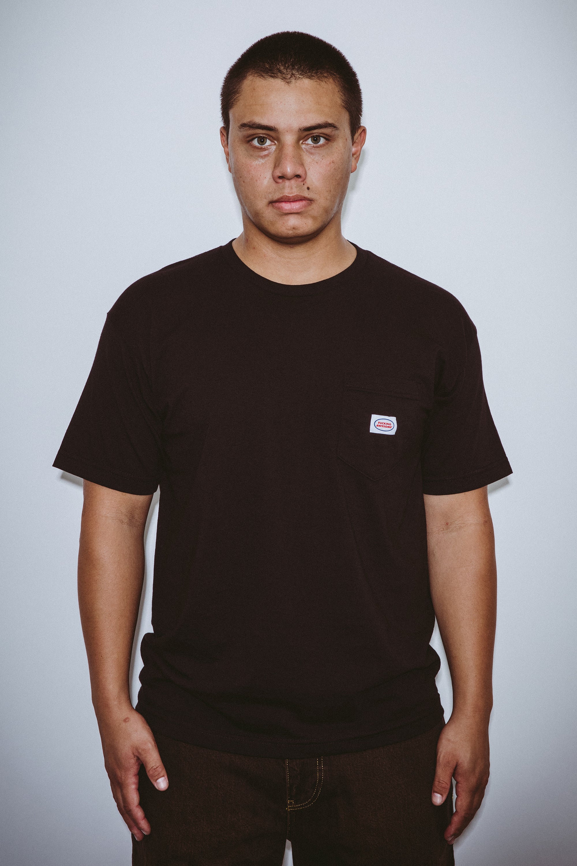 USA Made Heavy Weight Pocket Tee – Fucking Awesome