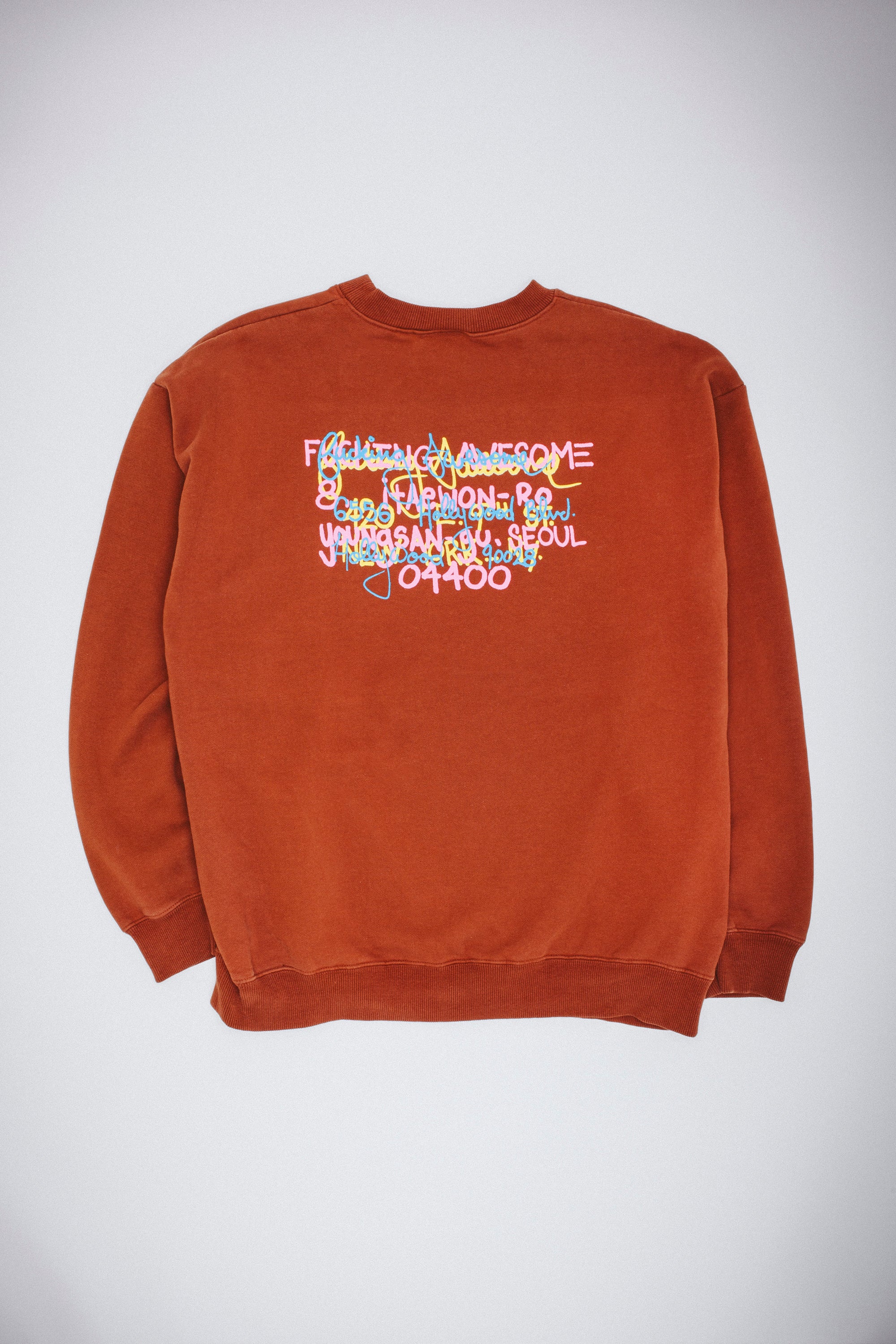 Spike Test Print Store Crewneck – Fucking Awesome