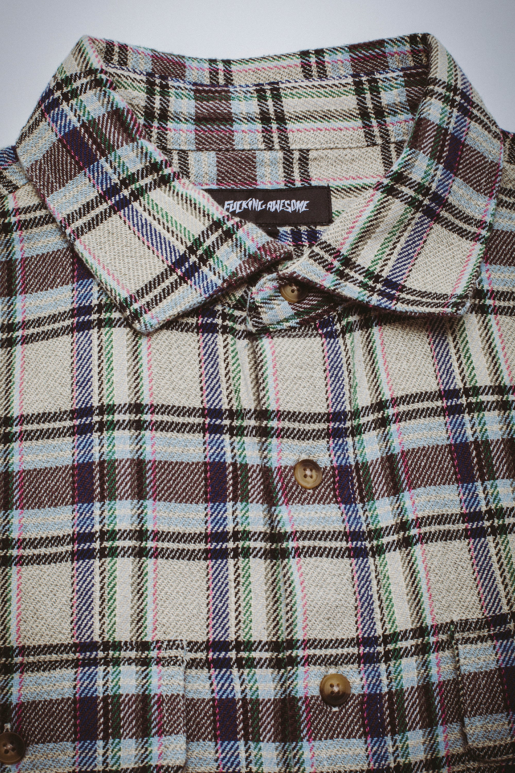 Rusty Plaid Flannel – Fucking Awesome