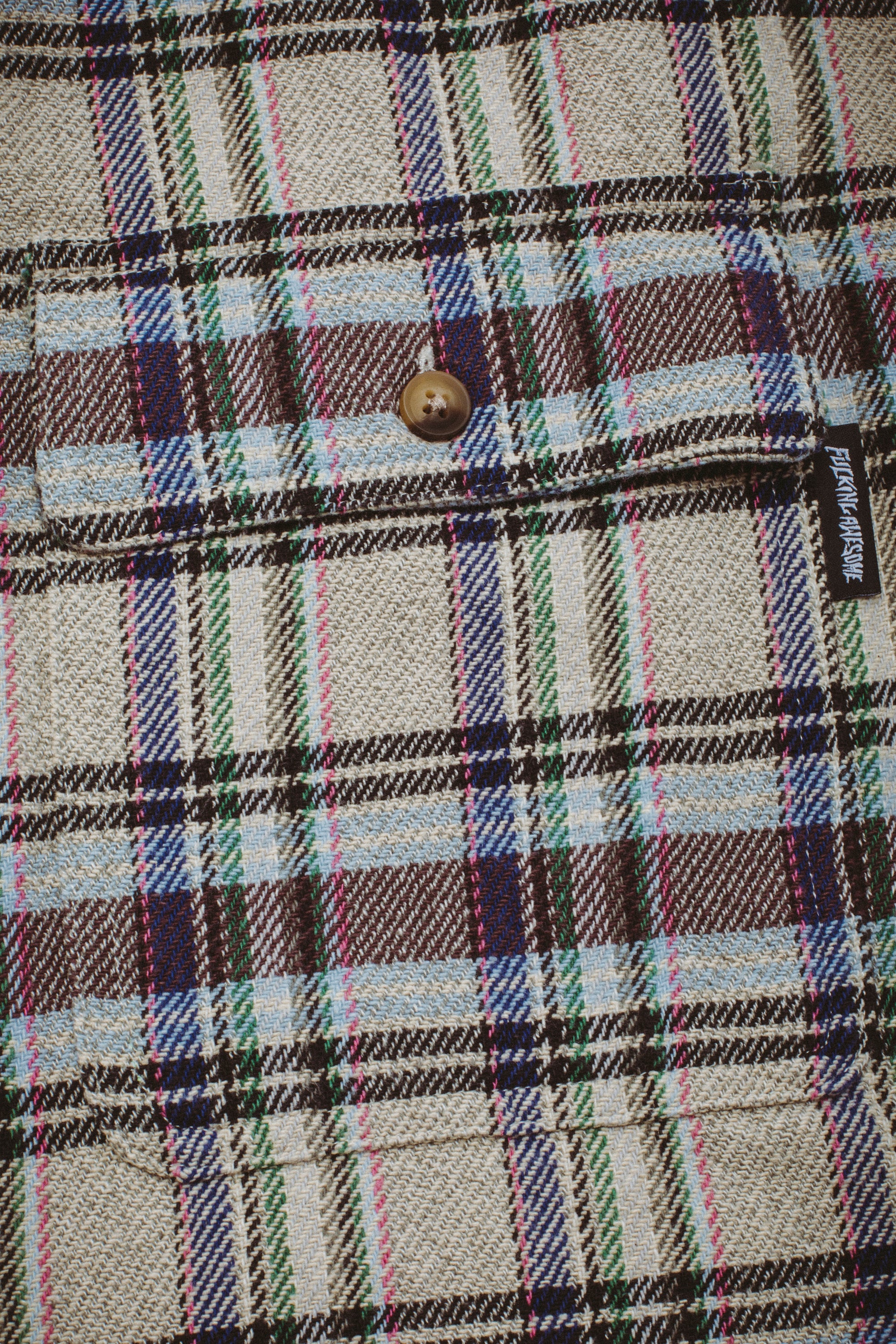 Rusty Plaid Flannel – Fucking Awesome