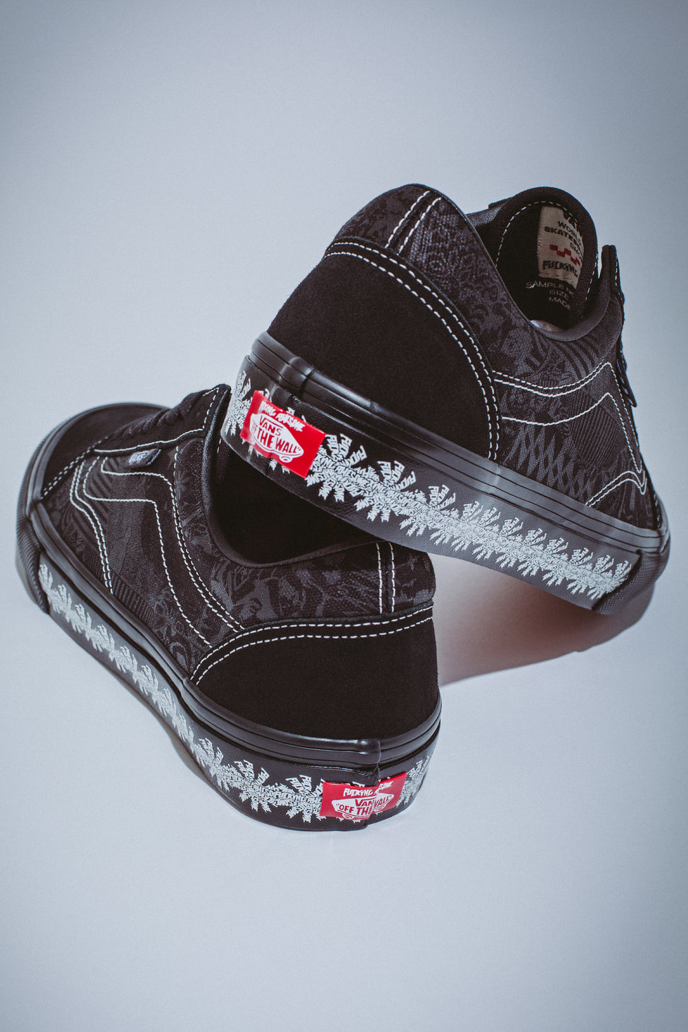 FA Spiral Collage Vans Old Skool – Fucking Awesome