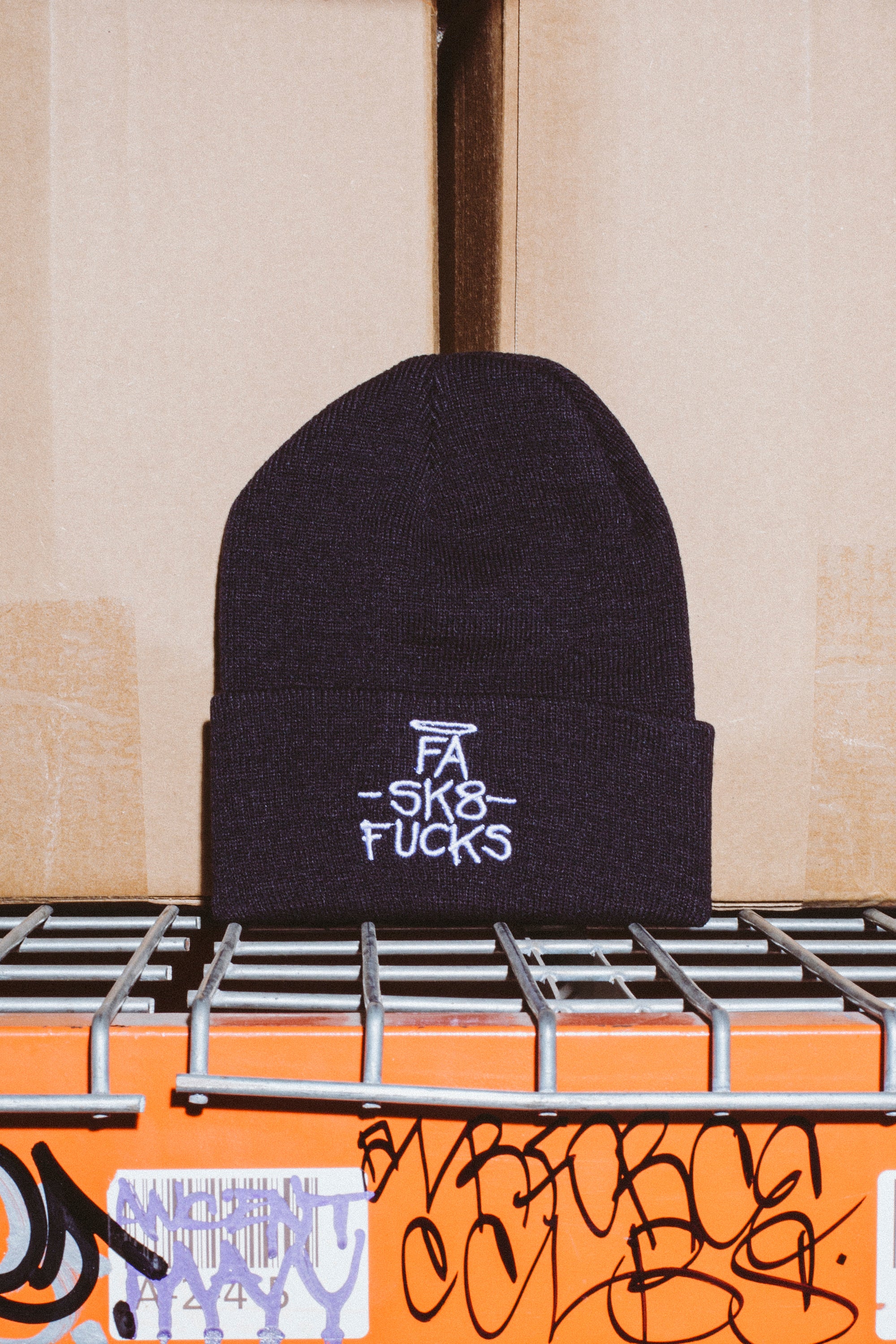 FA SK8 Fucks Cuff Beanie – Fucking Awesome
