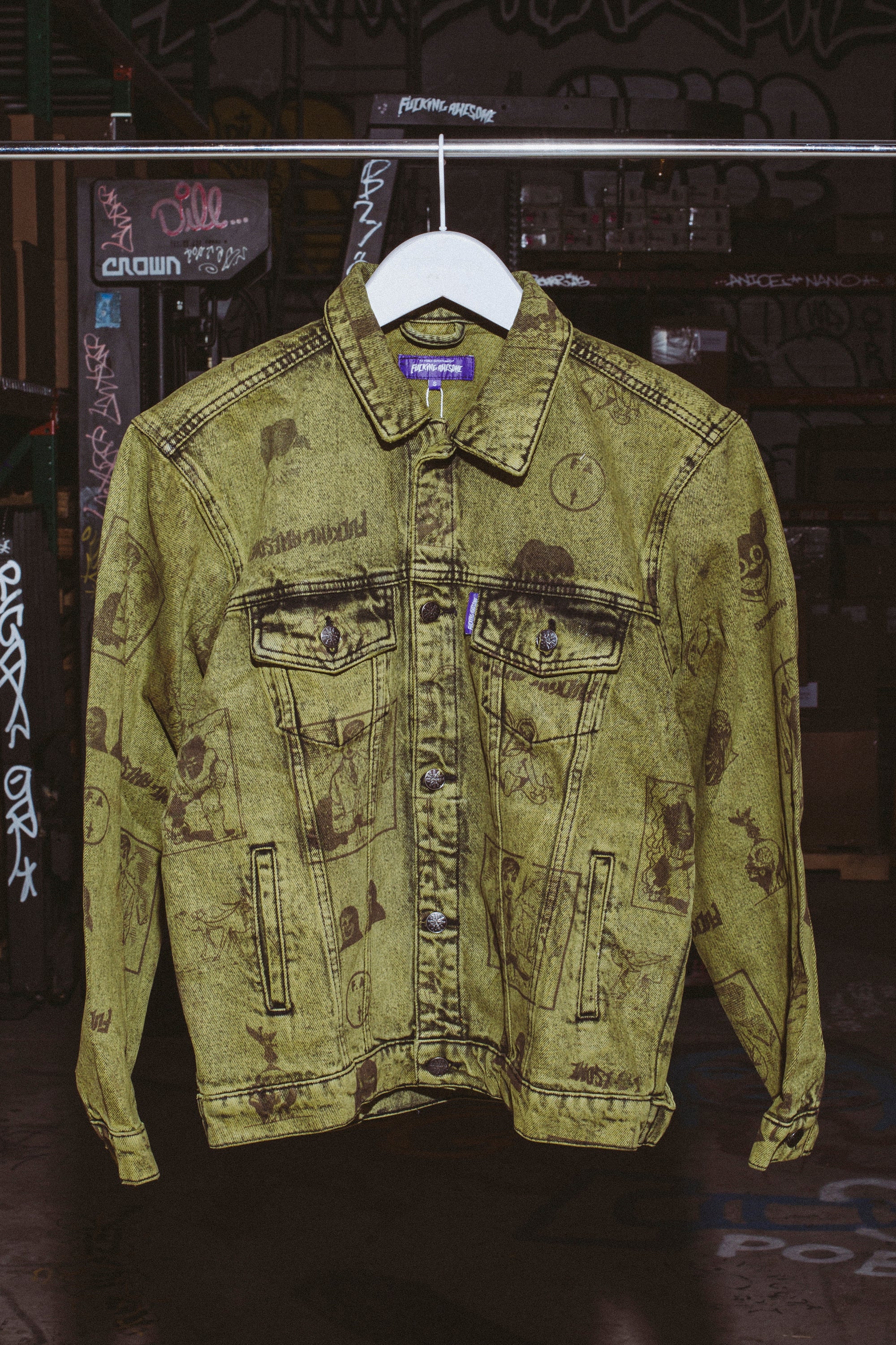 Cut Outs Trucker Jacket – Fucking Awesome