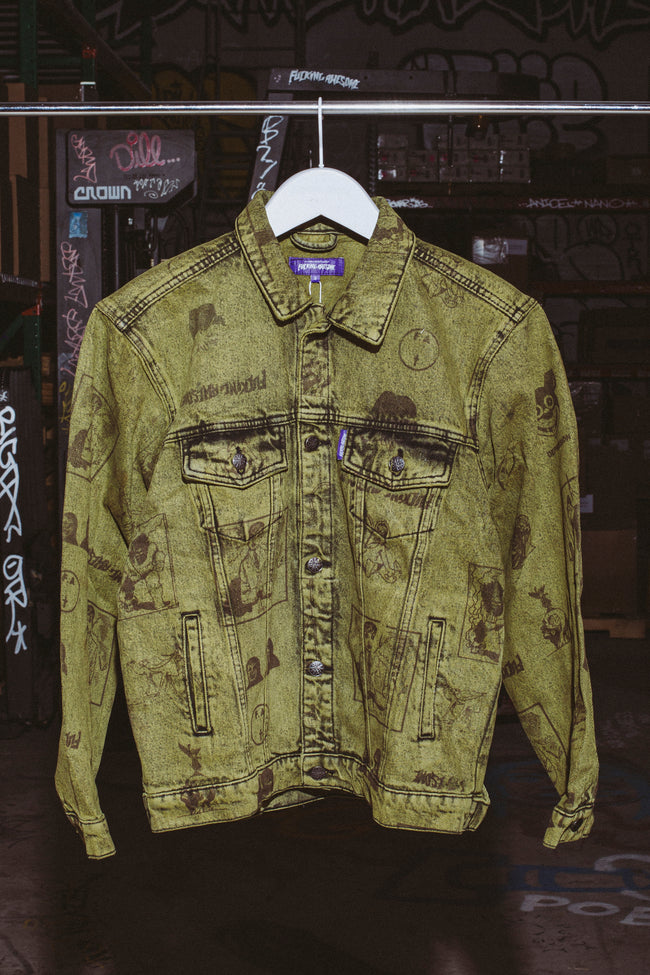 Cut Outs Trucker Jacket