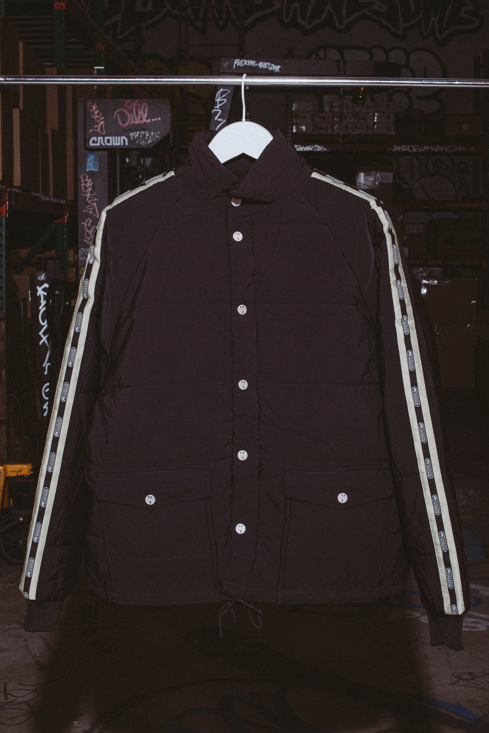 Dill Racing Puffer Jacket – Fucking Awesome