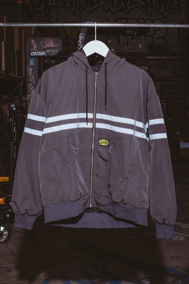 KO Striped Hoodie Jacket