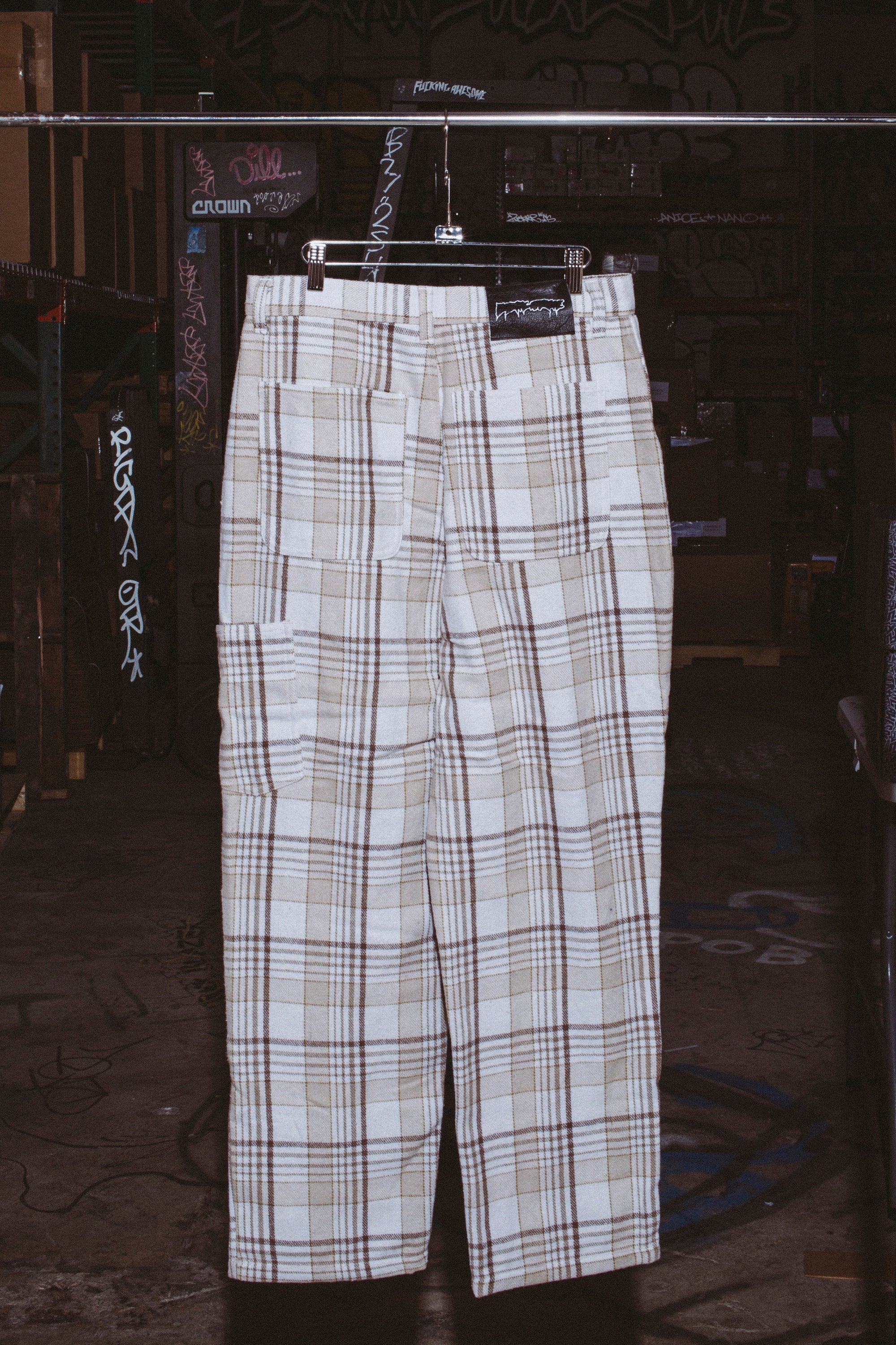 Plaid Double Knee Pant – Fucking Awesome