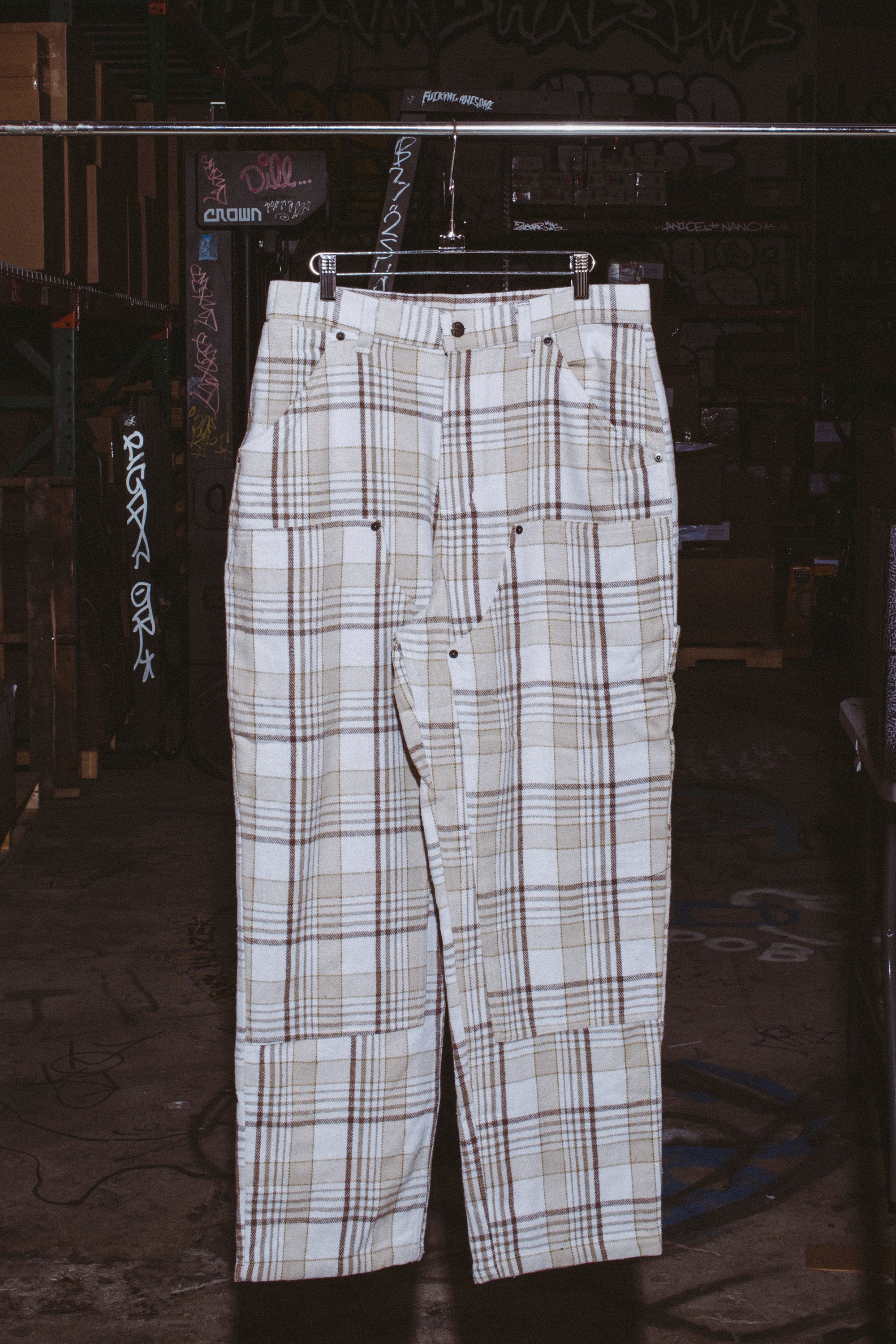 Plaid Double Knee Pant – Fucking Awesome