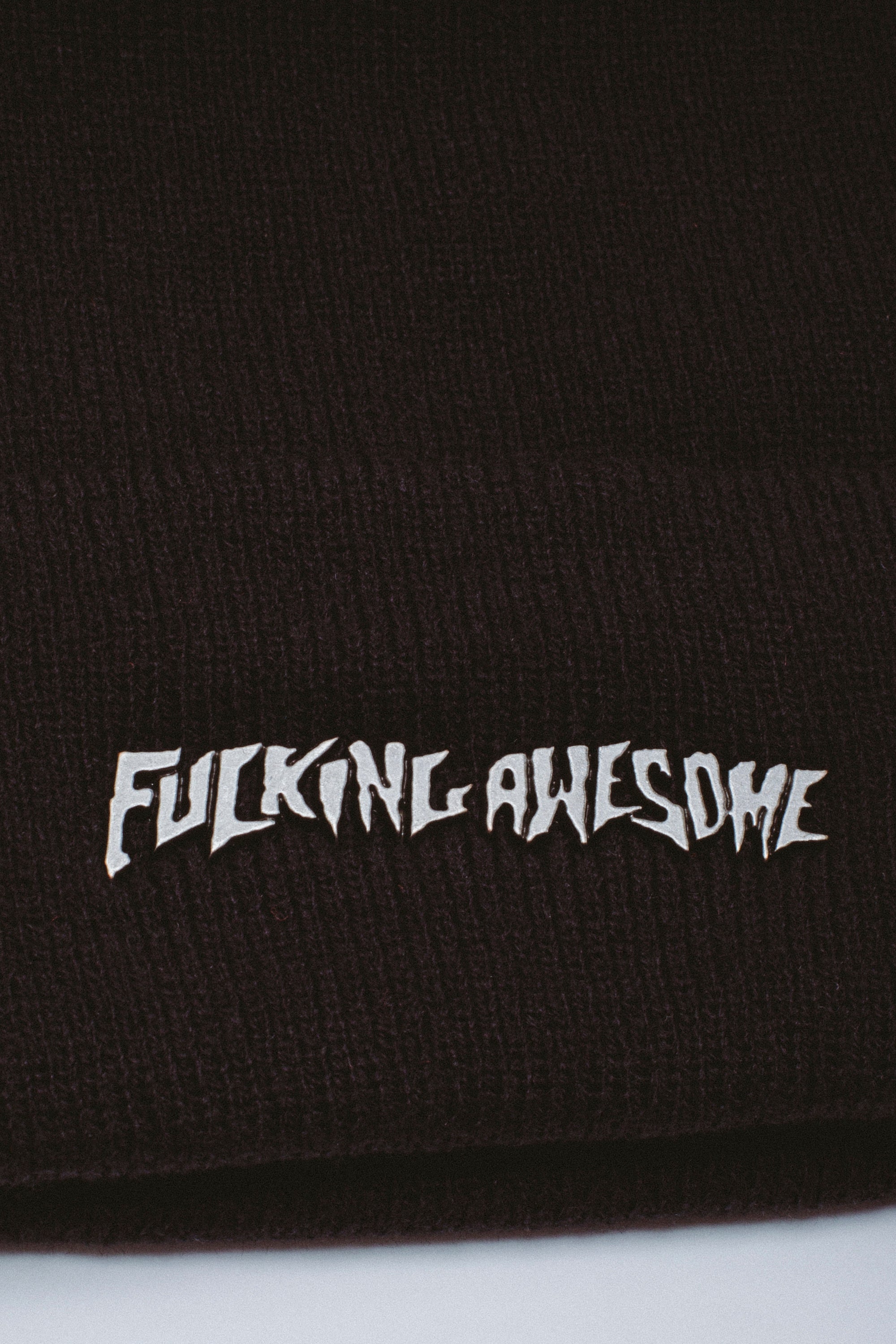 Metal Stamp Logo Cuff Beanie – Fucking Awesome