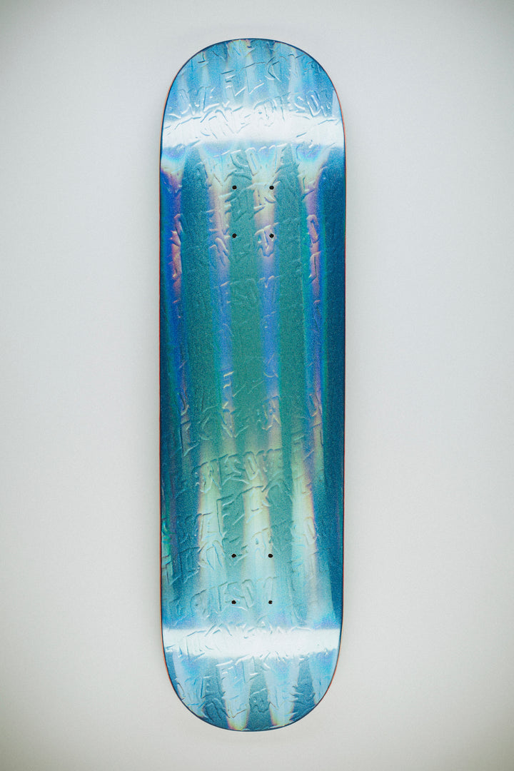 Gamma Ray Blue Embossed