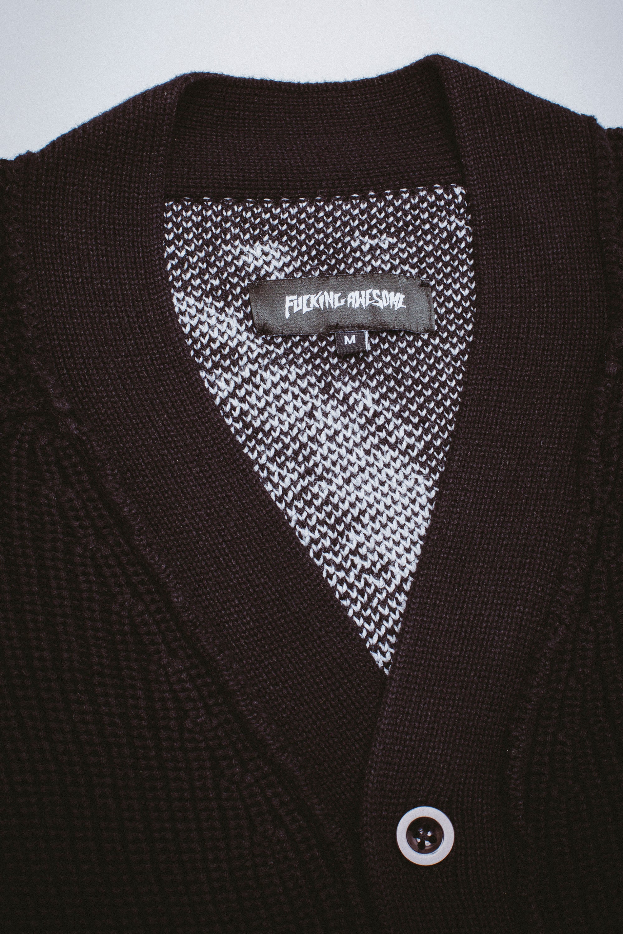 トップス Fucking Awesome Bullshit Zip Cardigan L トップス Fucking Awesome Bullshit Zip Cardigan L FA Bullshirt Zip