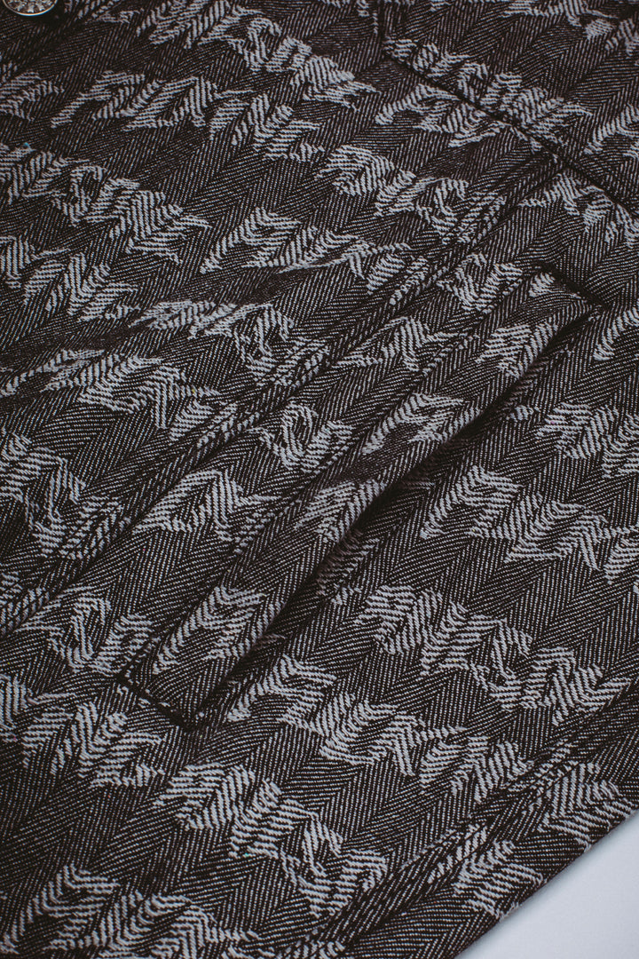 Herringbone Oversized Work Jacket