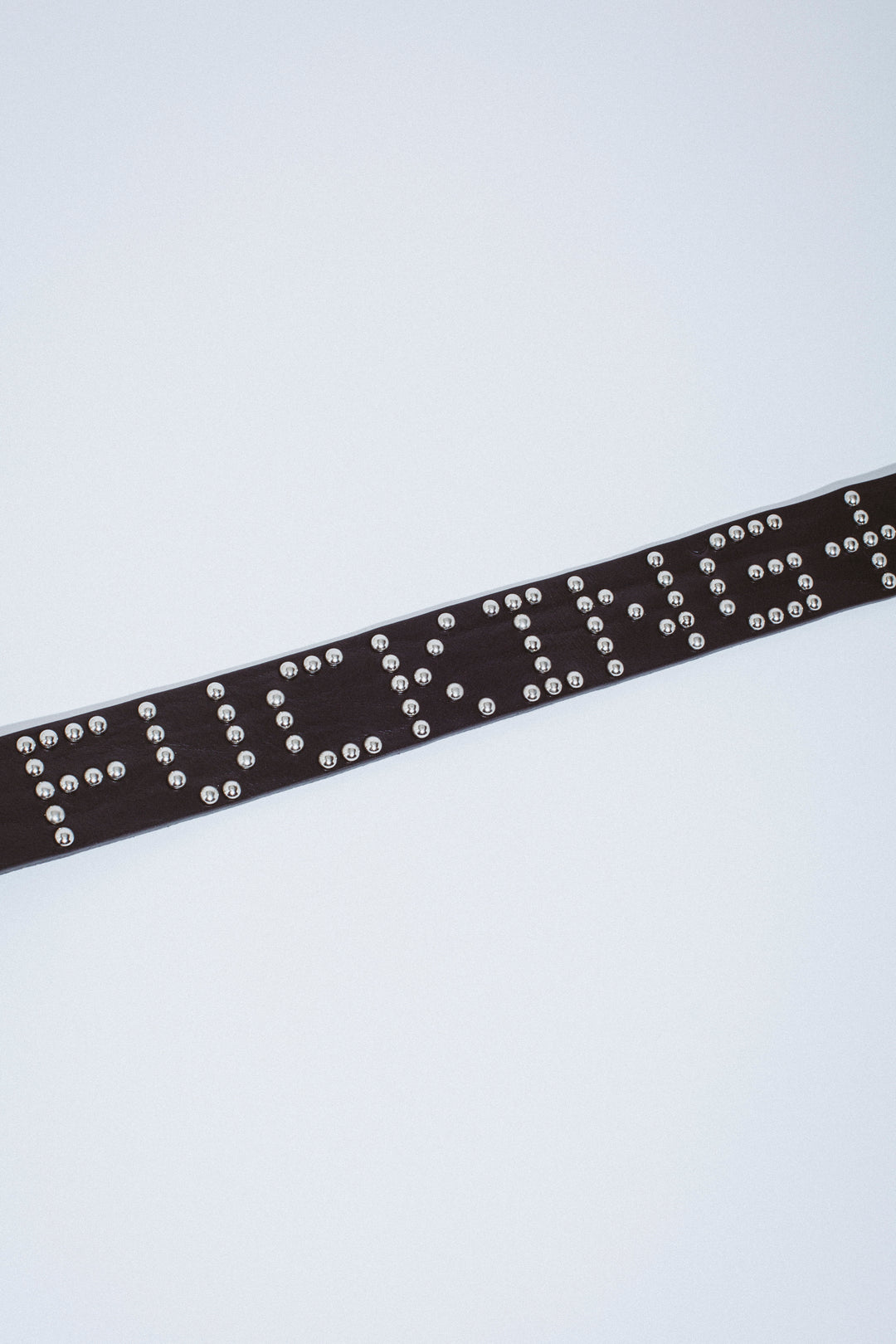 FA Studded Leather Belt
