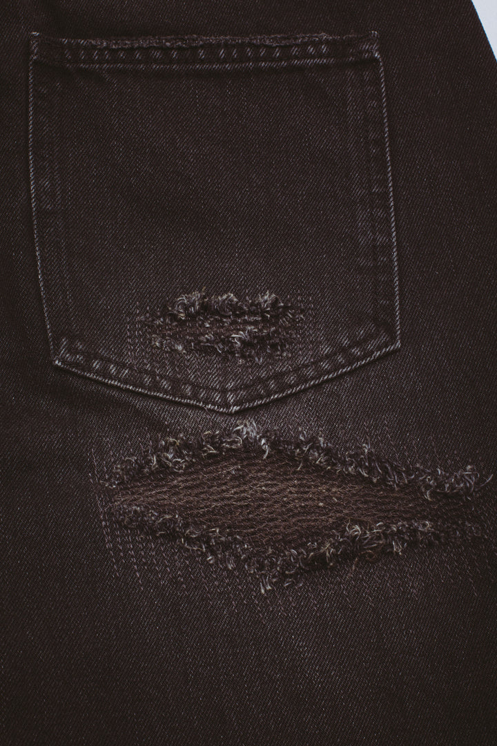 Distressed Denim Pants