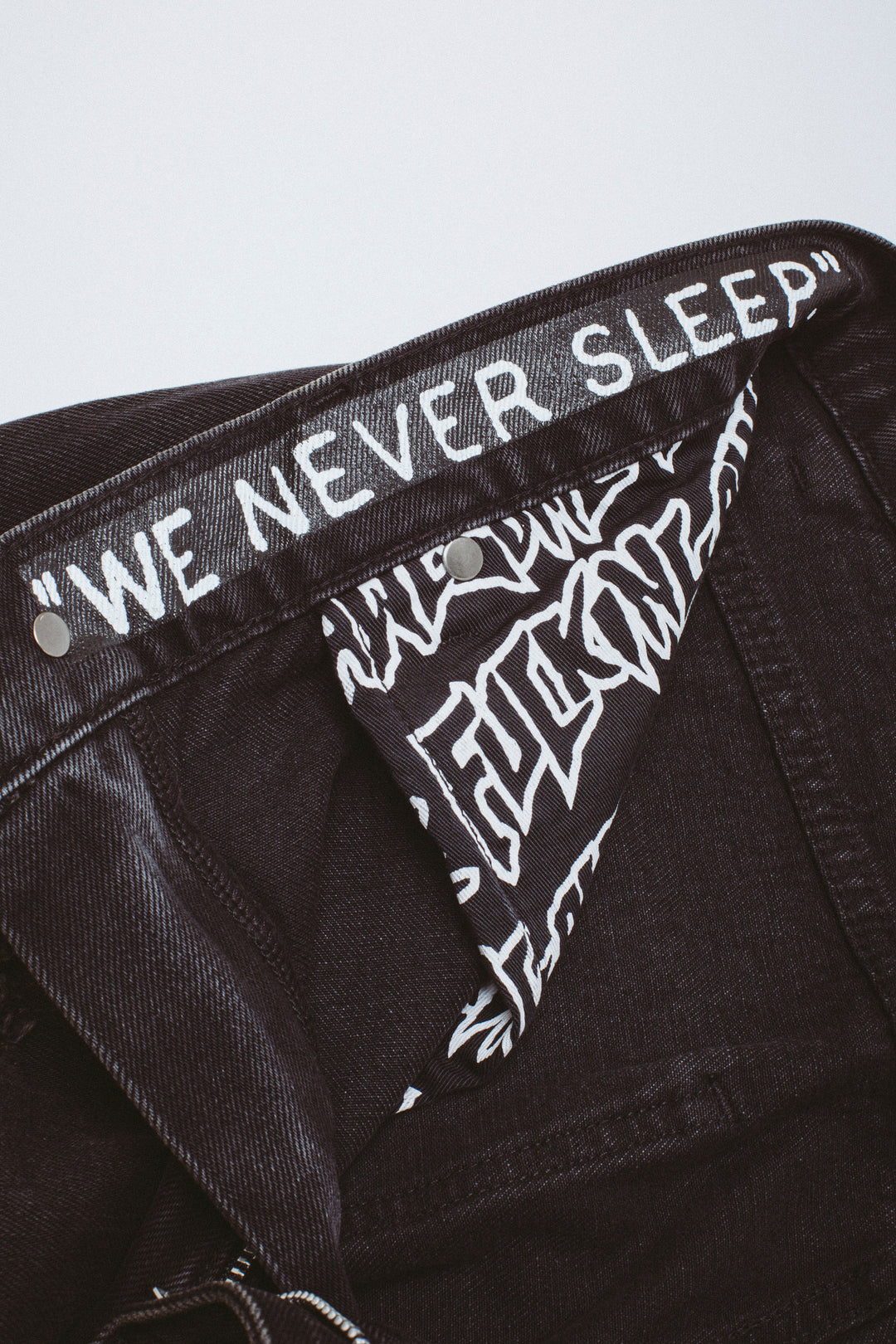 Distressed Denim Pants