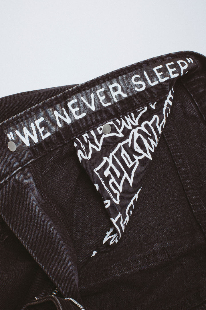 Distressed Denim Pants