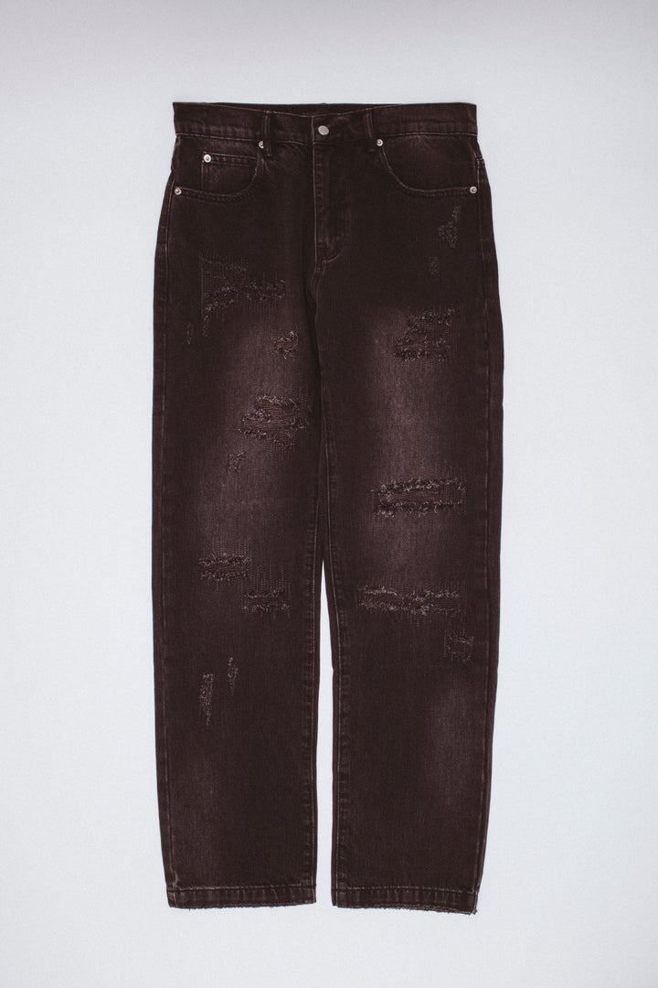 Distressed Denim Pants