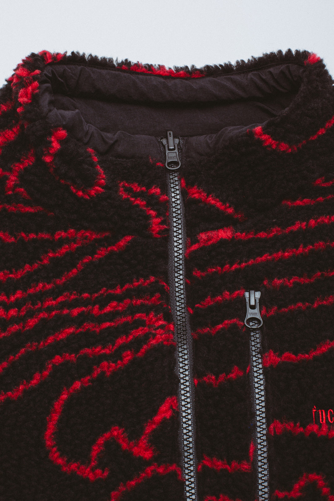 Reversible Black Letter Logo Jacket