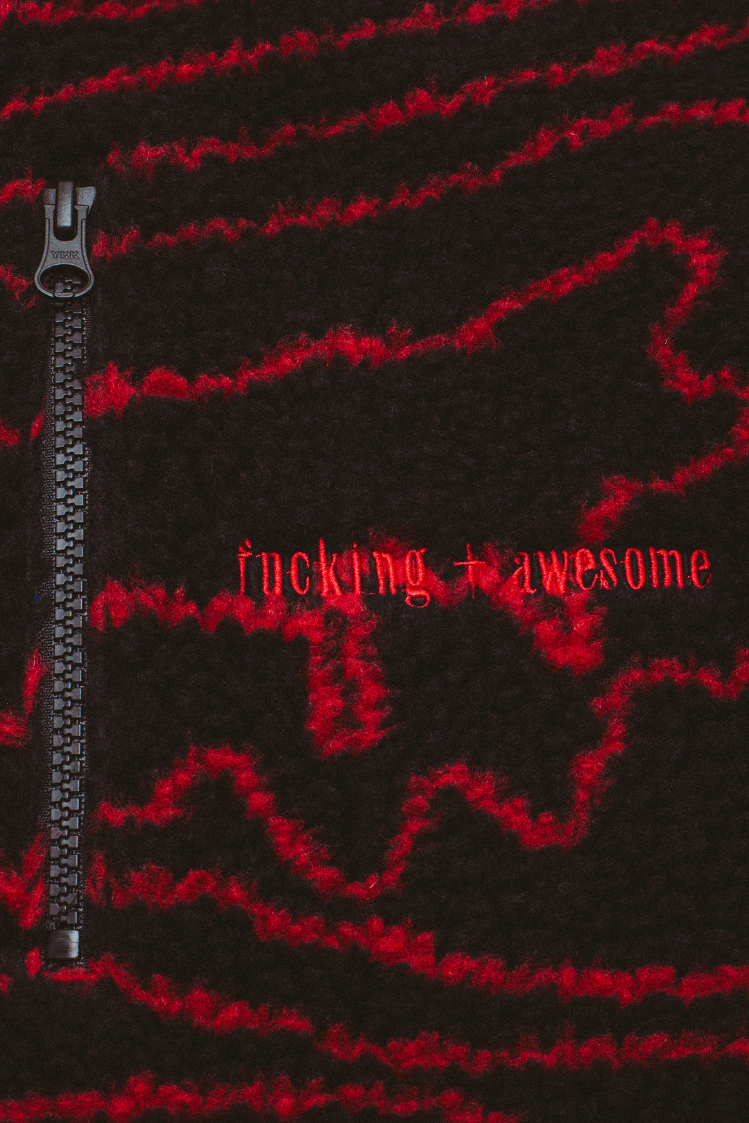 Reversible Black Letter Logo Jacket