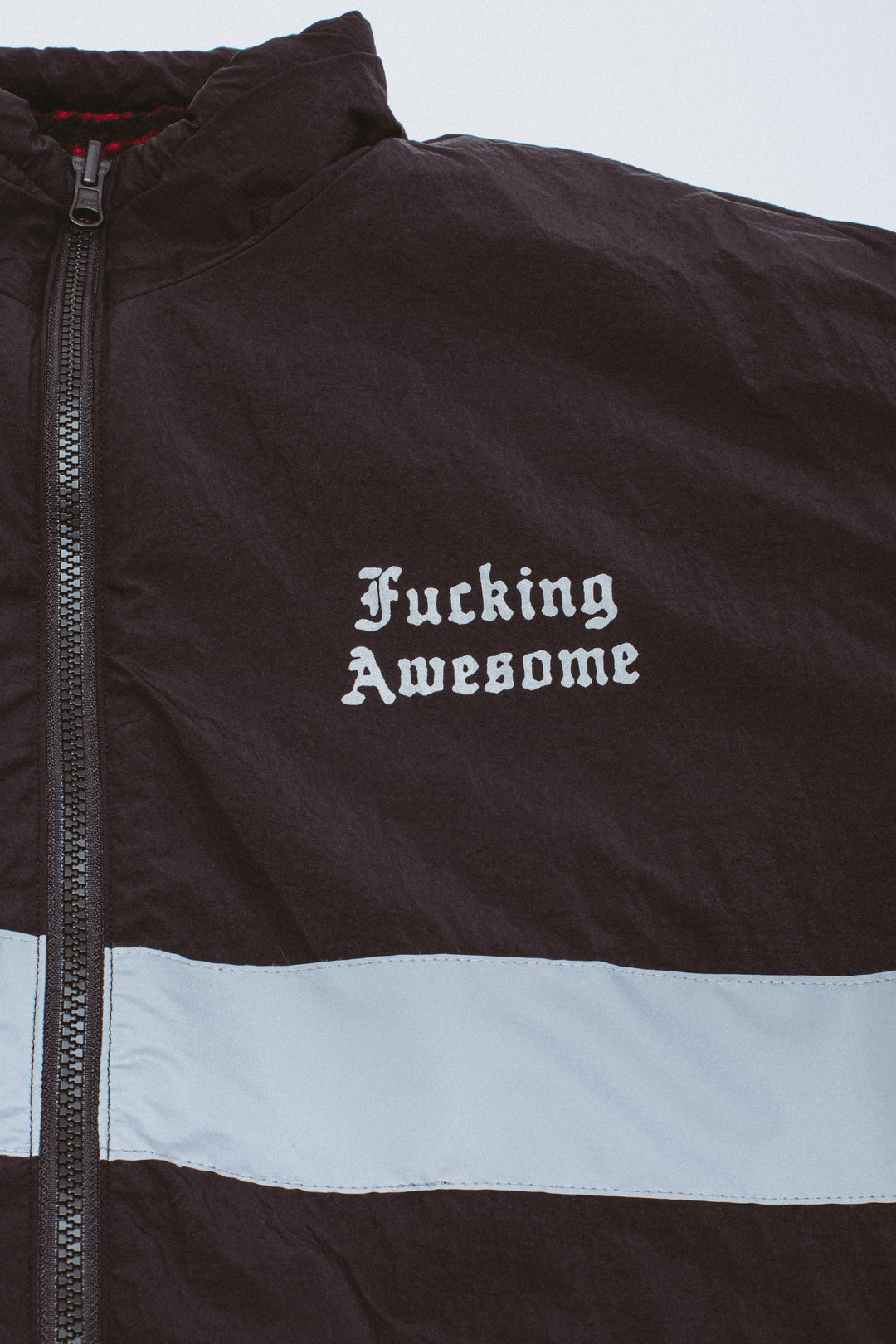 Reversible Black Letter Logo Jacket