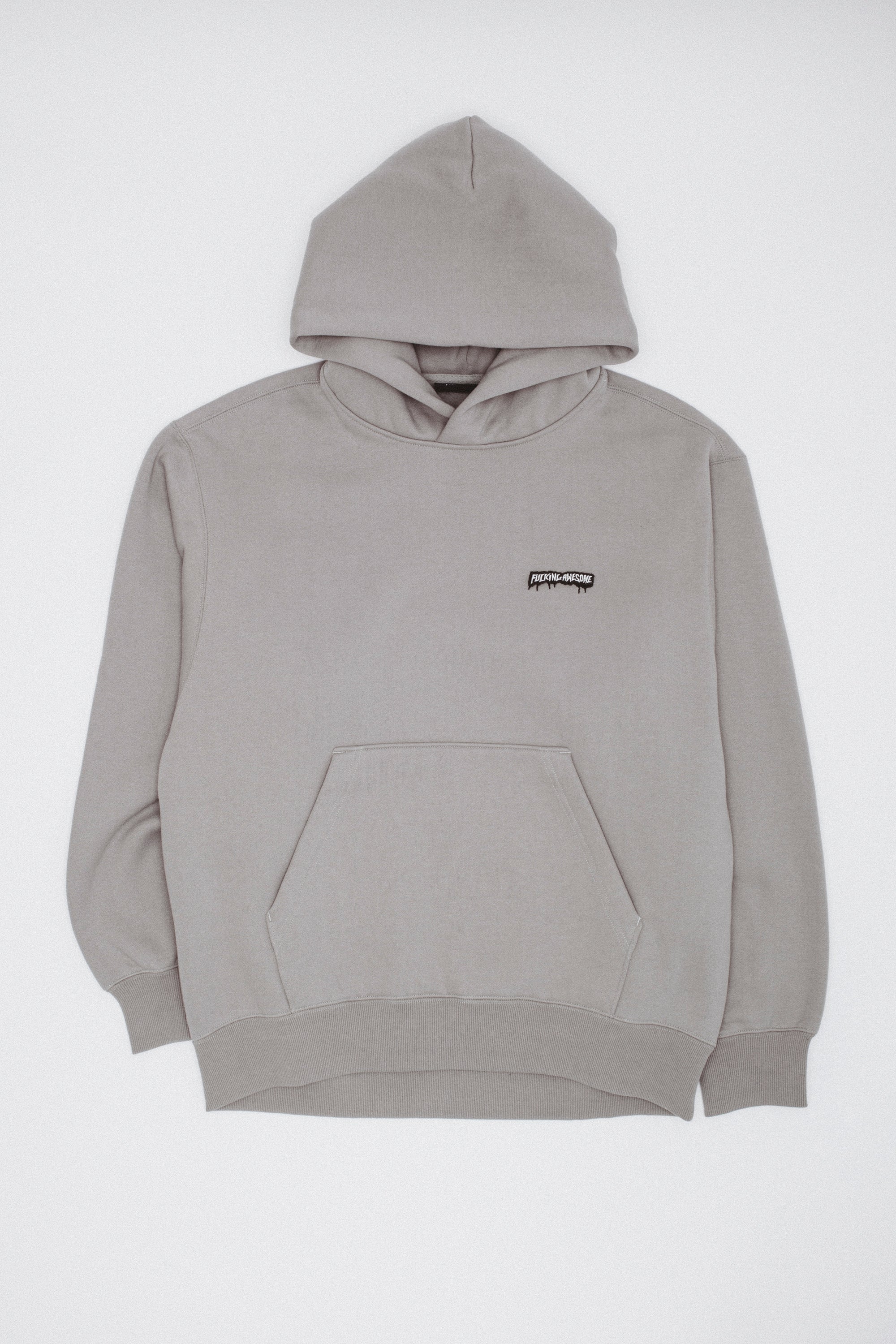 Fucking Awesome グレー パーカー M Velcro Stamp Micro Logo Hoodie – Fucking Awesome