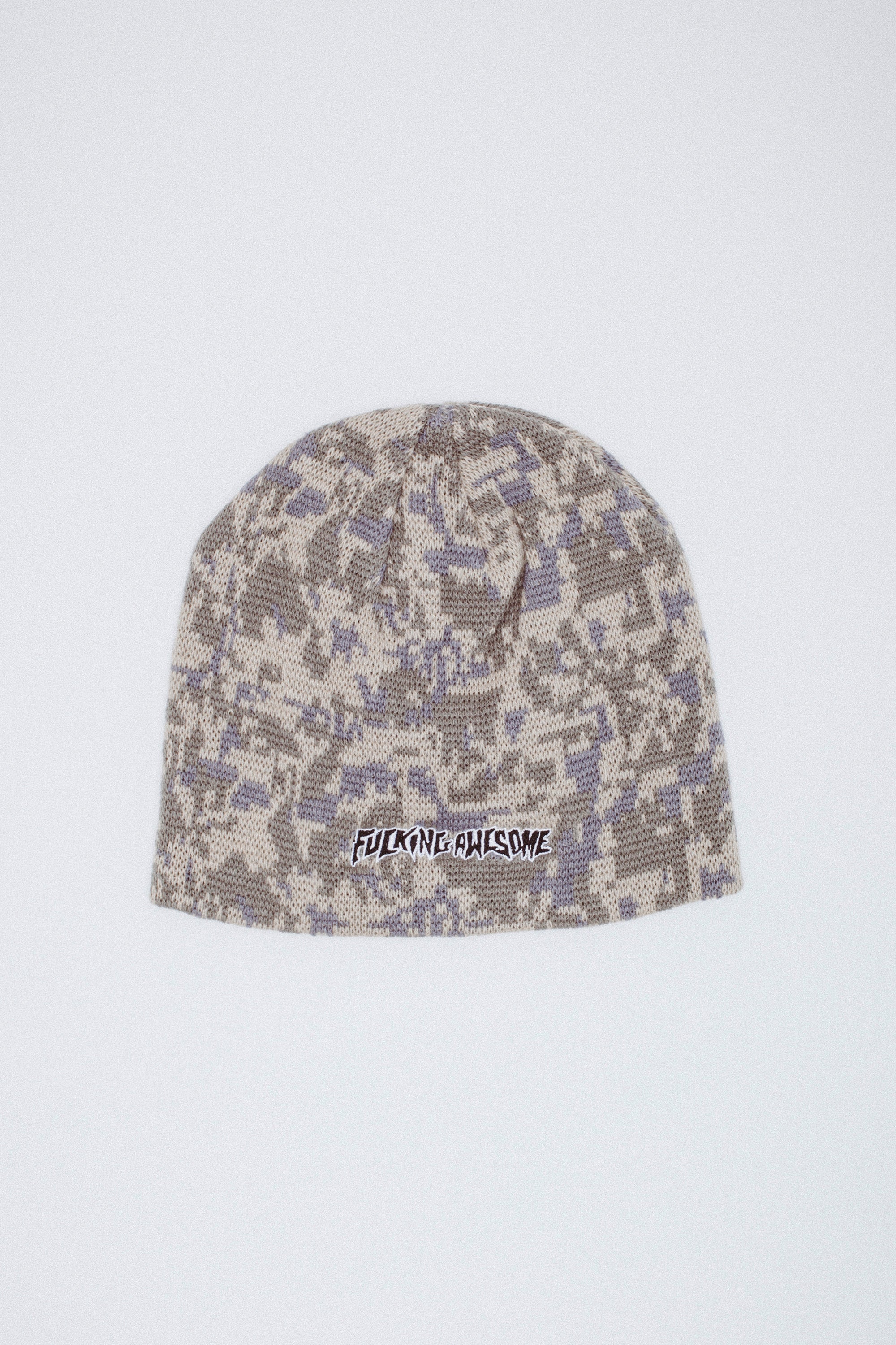 Embroidered Stamp Logo Skully Beanie – Fucking Awesome