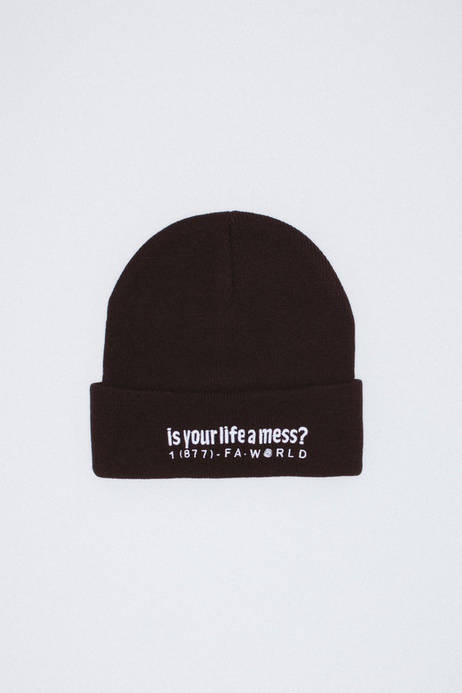 Is Your Life A Mess? Cuffed Beanie
