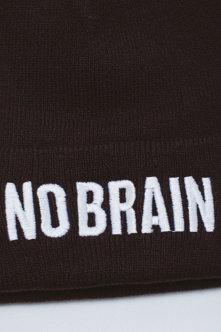 No Brain Cuffed Beanie
