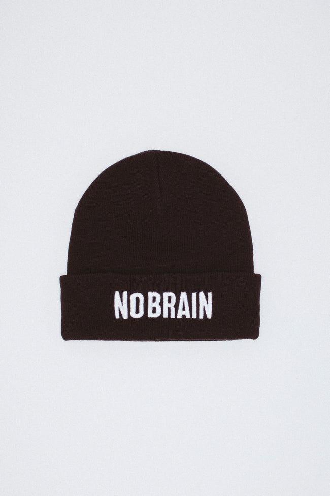 No Brain Cuffed Beanie