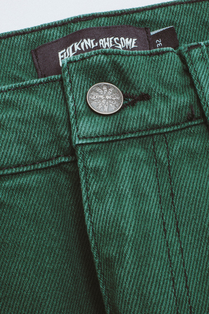 Loose Fit High Water Denim