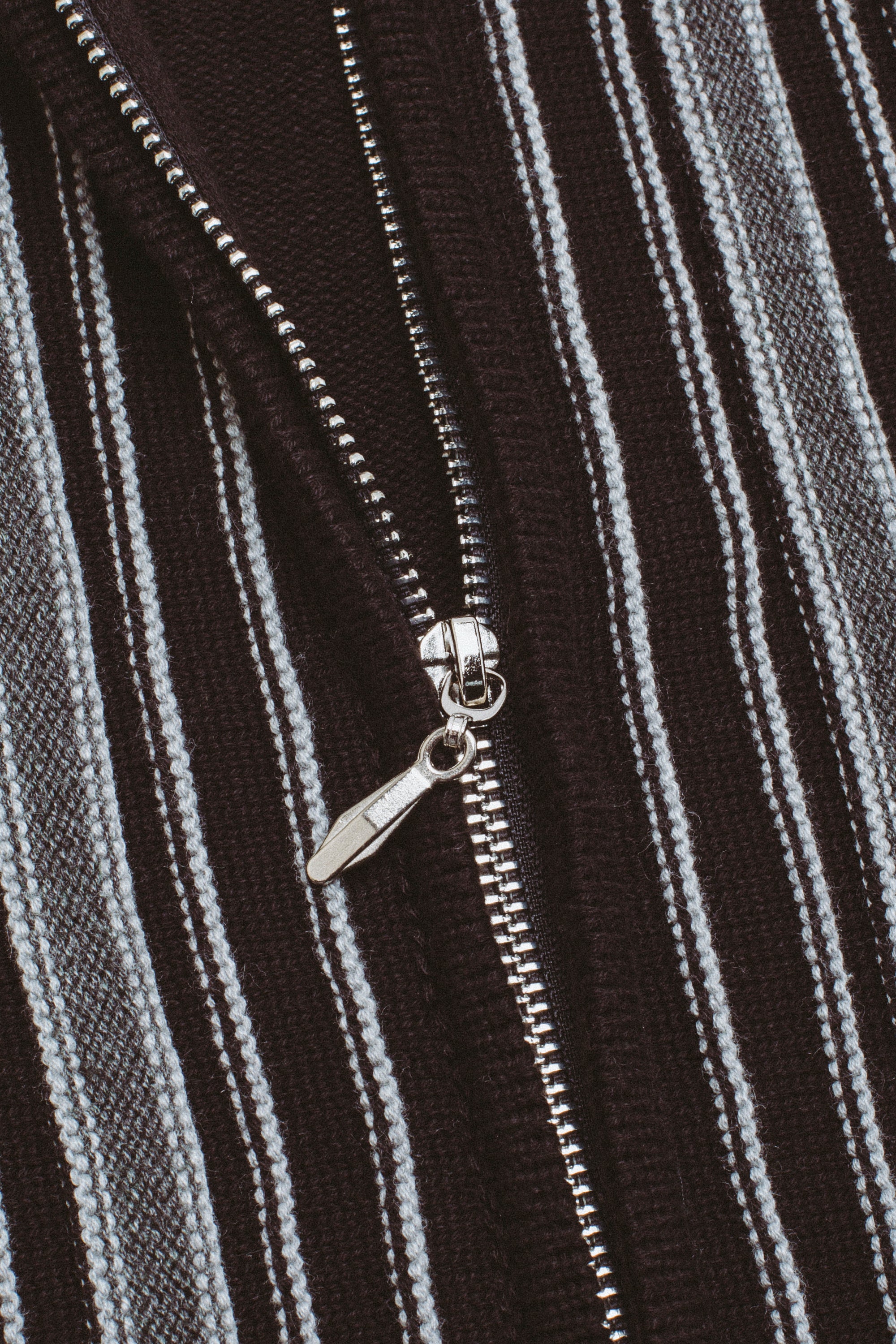 Mono Multi Stripe Zip Cardigan – Fucking Awesome