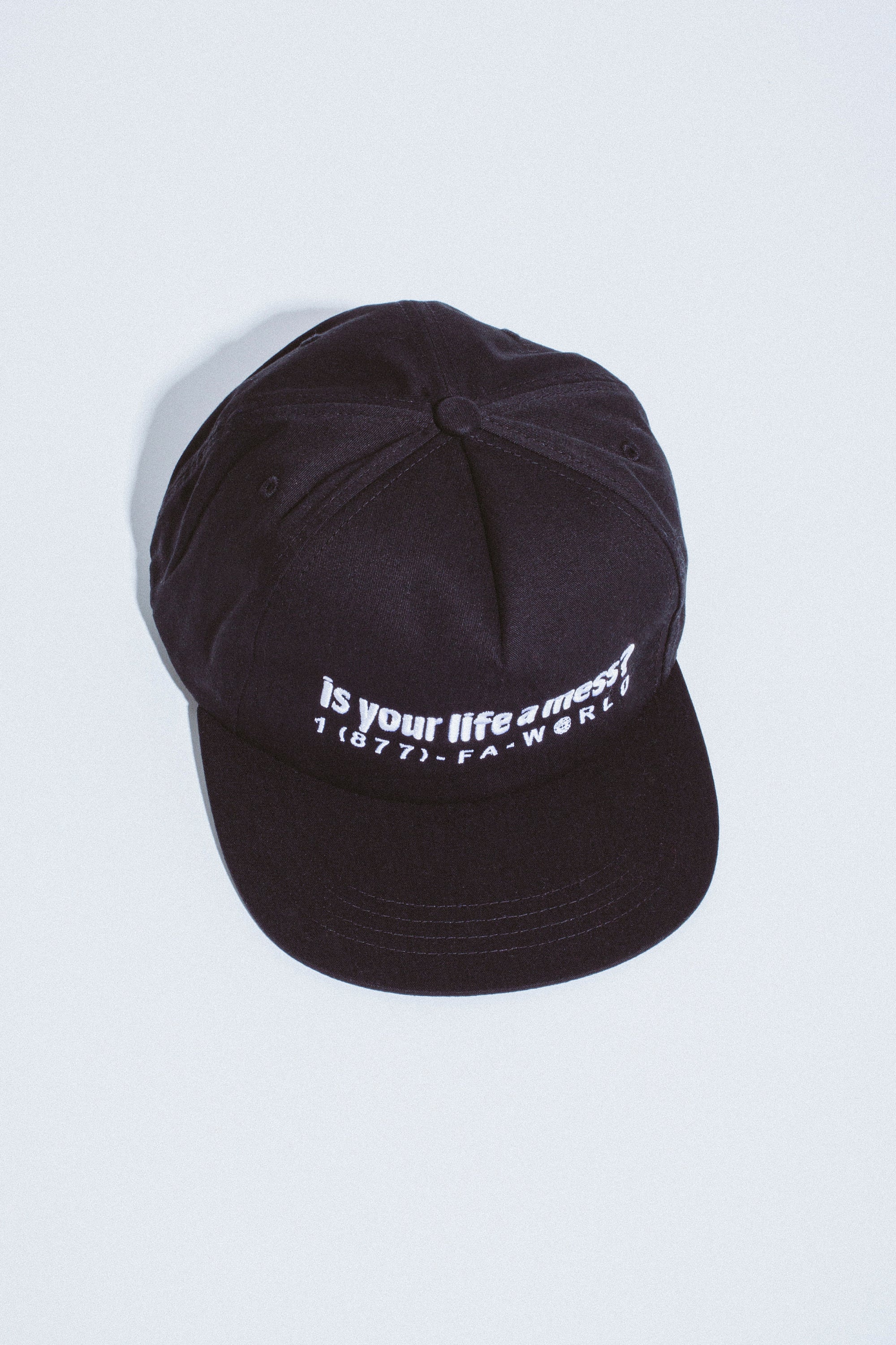 Is Your Life a Mess? 6 Panel Snapback – Fucking Awesome