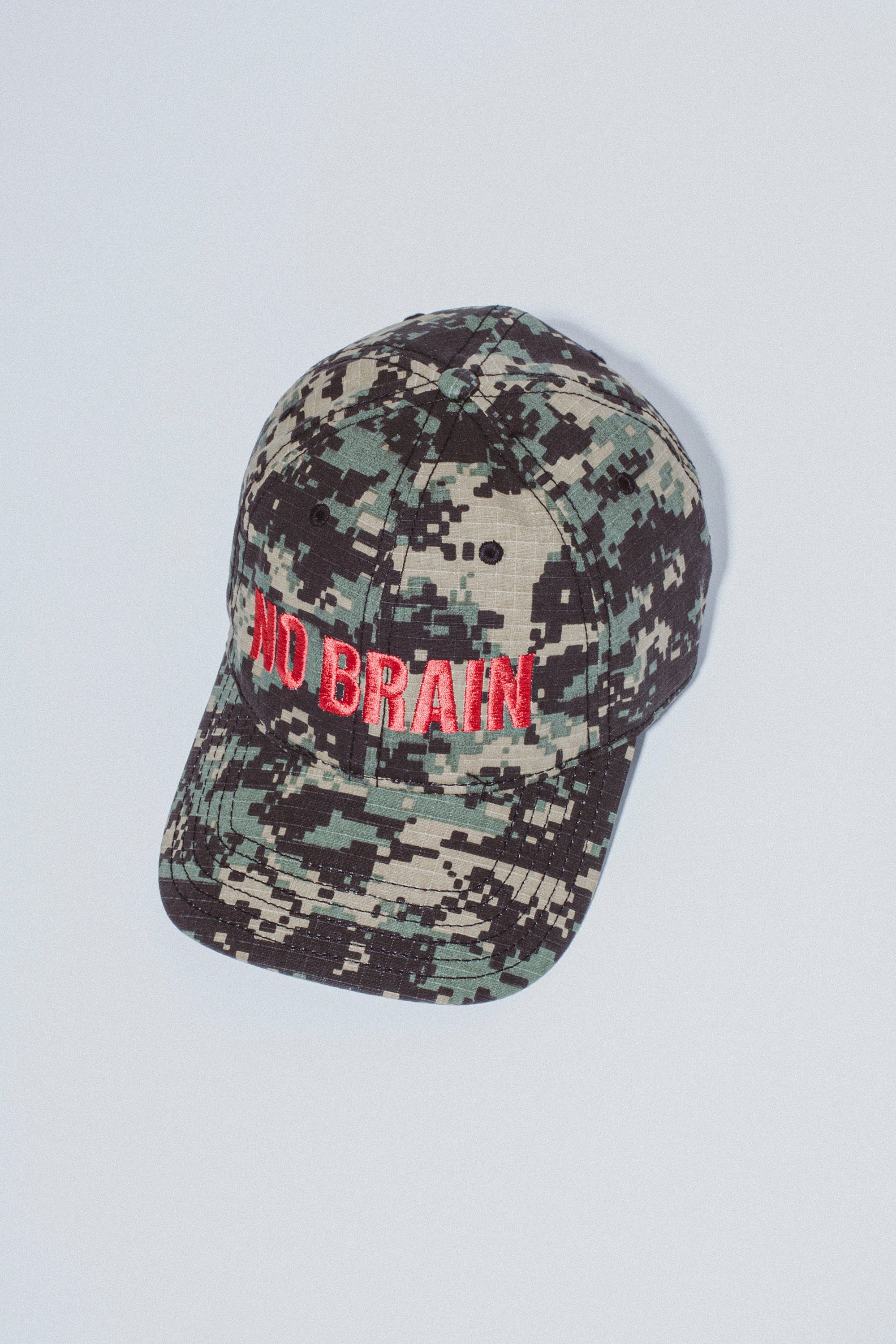 No Brain 6 Panel Hat – Fucking Awesome