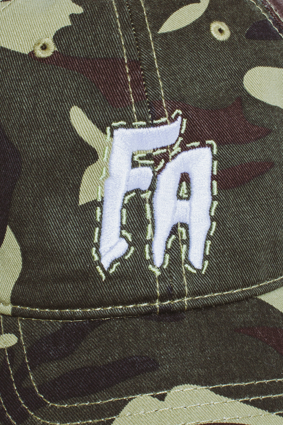 Camo Seduction Contrast Stitch 6-Panel