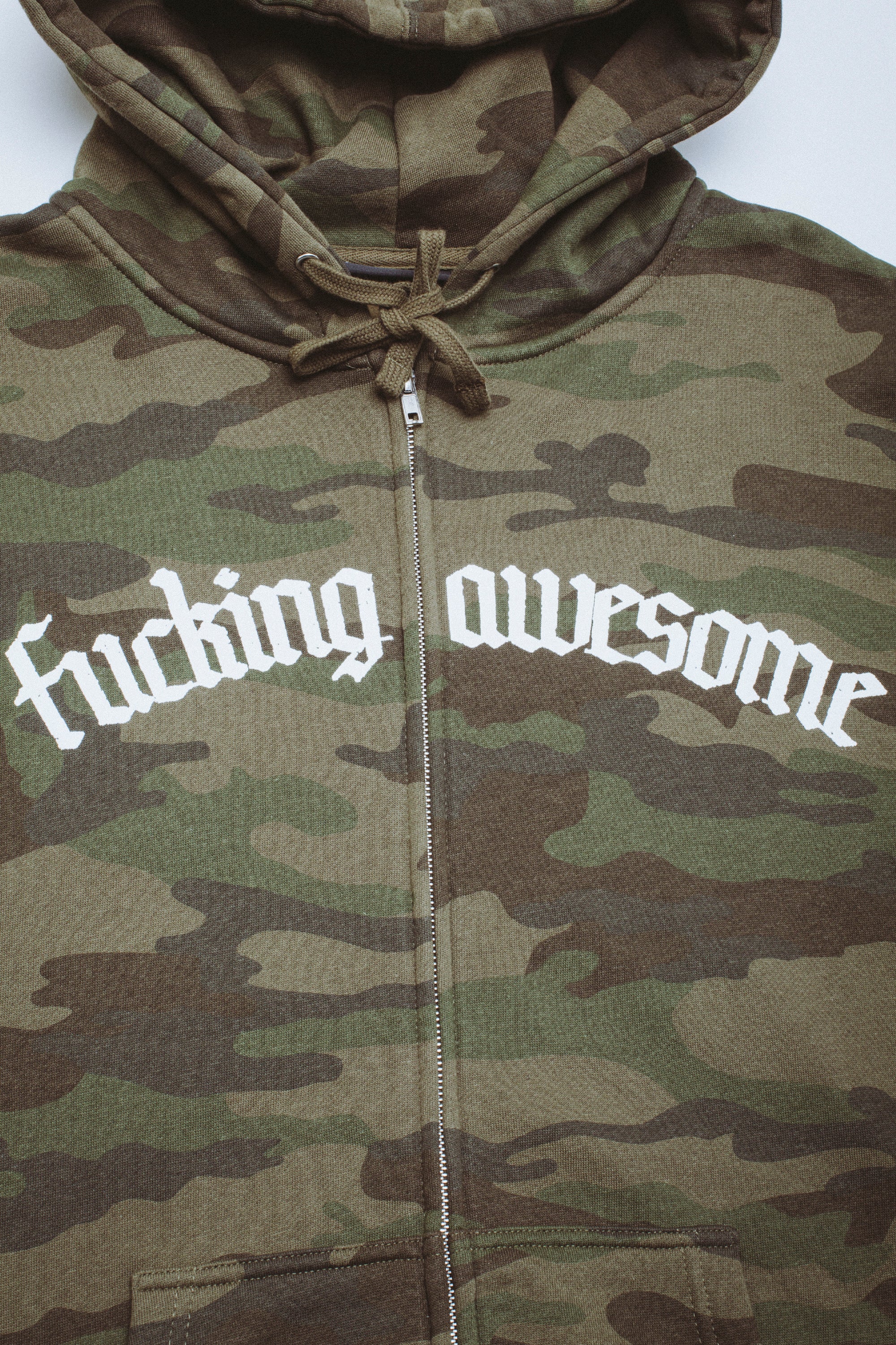 Blackletter Logo Zipped Hoodie – Fucking Awesome
