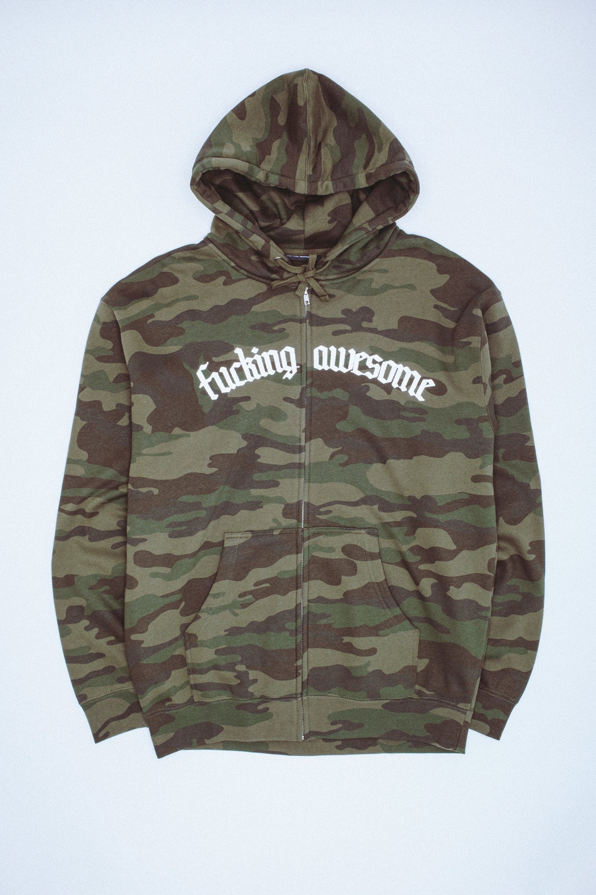 Blackletter Logo Zipped Hoodie – Fucking Awesome