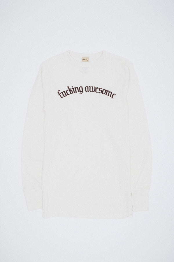 Blackletter Logo Long Sleeve Thermal – Fucking Awesome