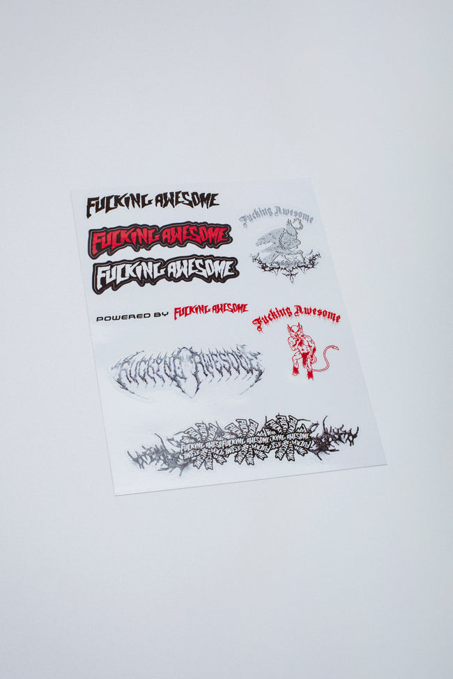 Jason Borosky FA Decal Sticker Pack