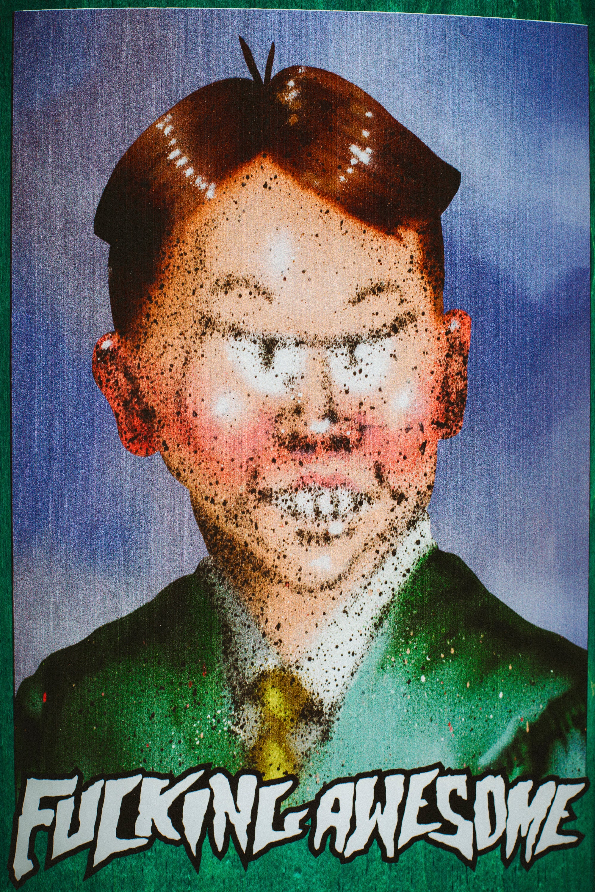 Gino Class Photo Painted By Sickid – Fucking Awesome