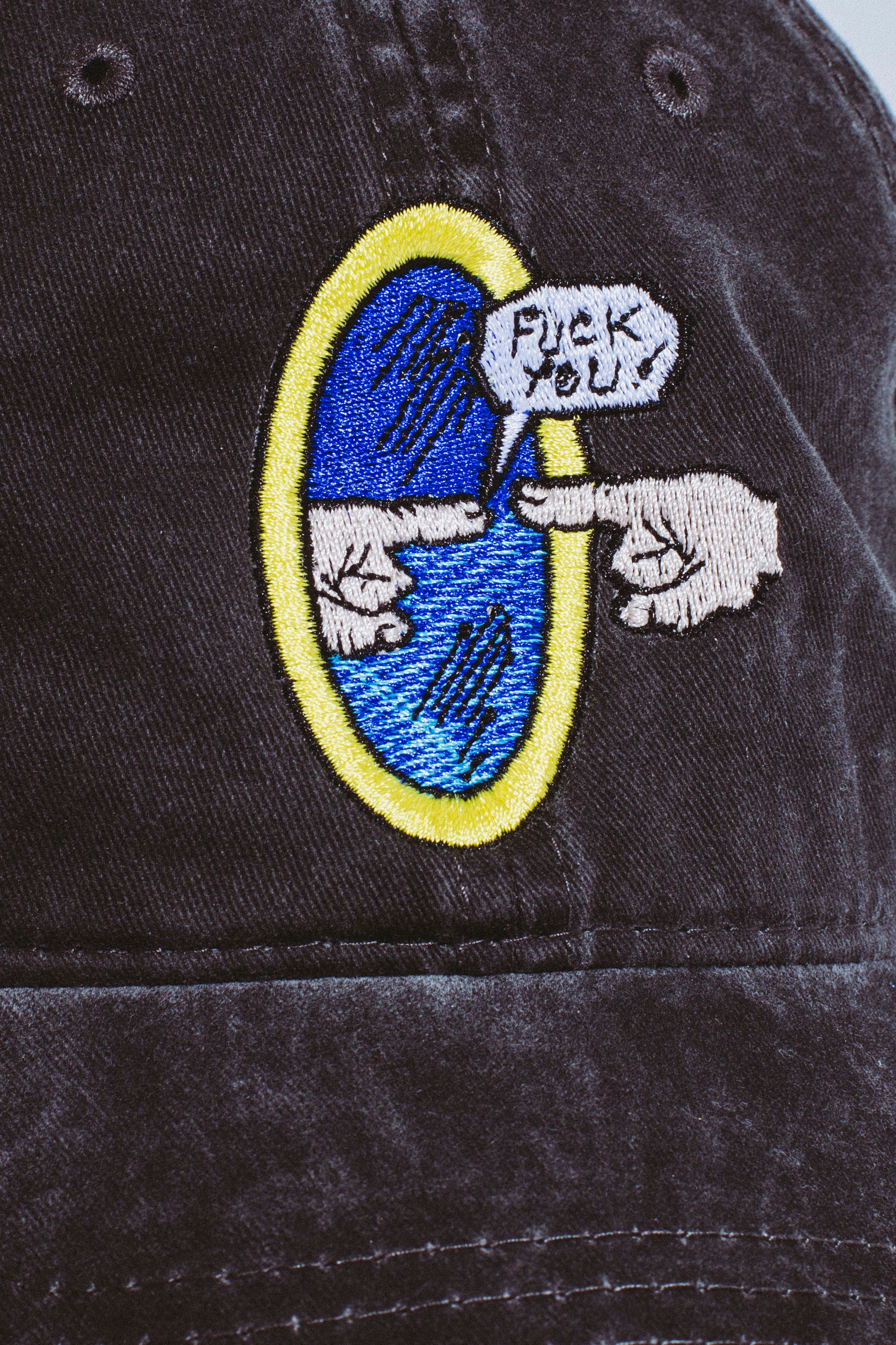 Fuck You Embroidered 6 Panel Hat – Fucking Awesome