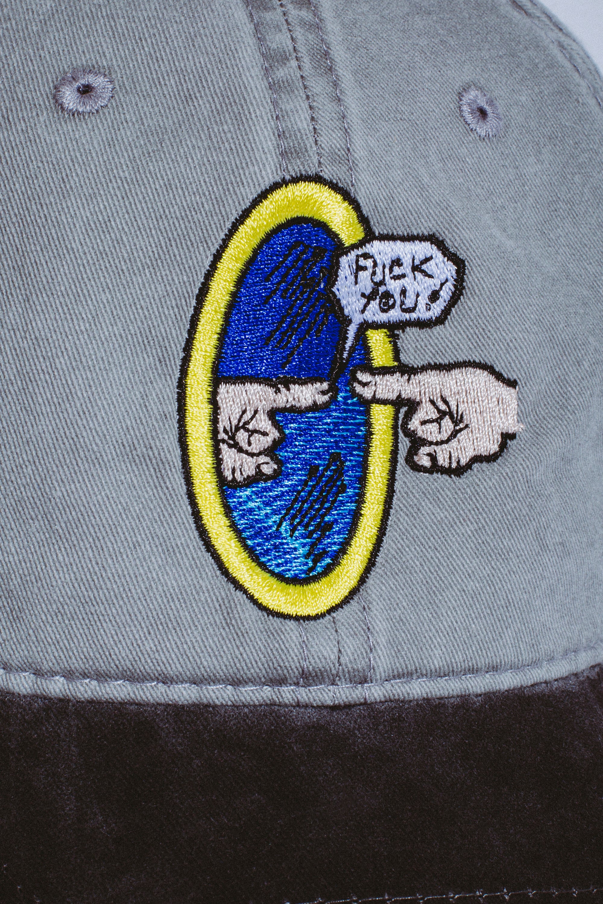 Fuck You Embroidered 6 Panel Hat – Fucking Awesome